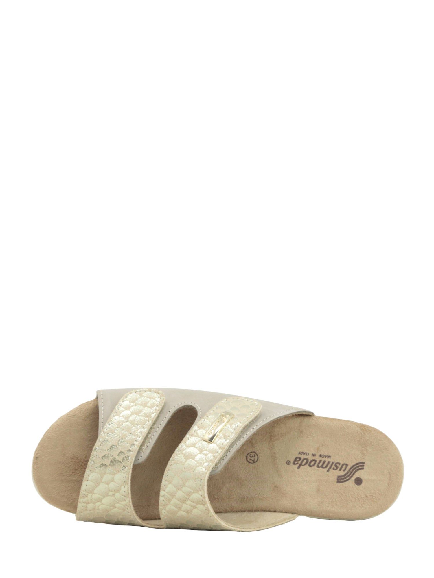 Sandali con strappi Beige Susimoda