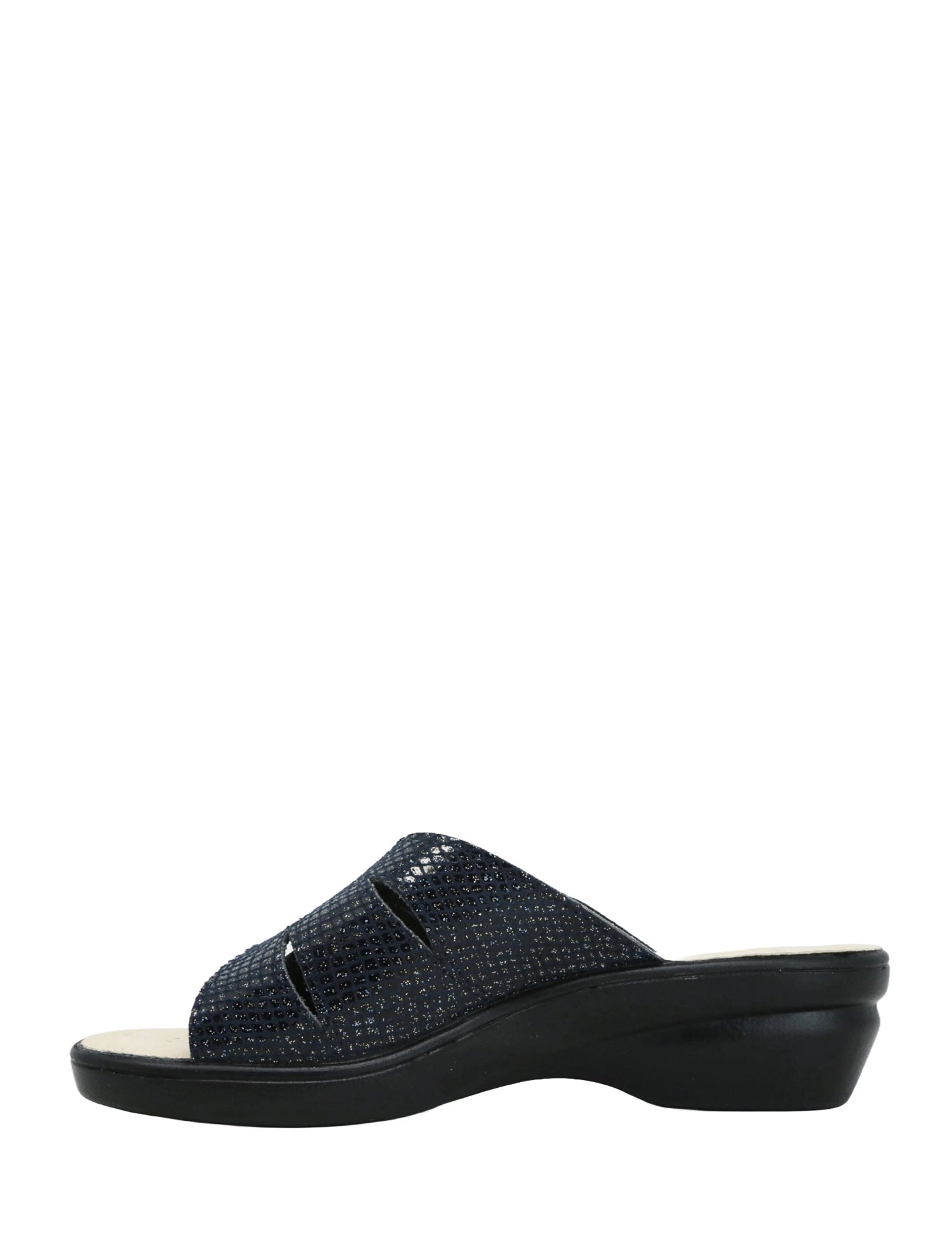 Sandali con strappi Blu Susimoda