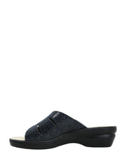 Sandali con strappi Blu Susimoda
