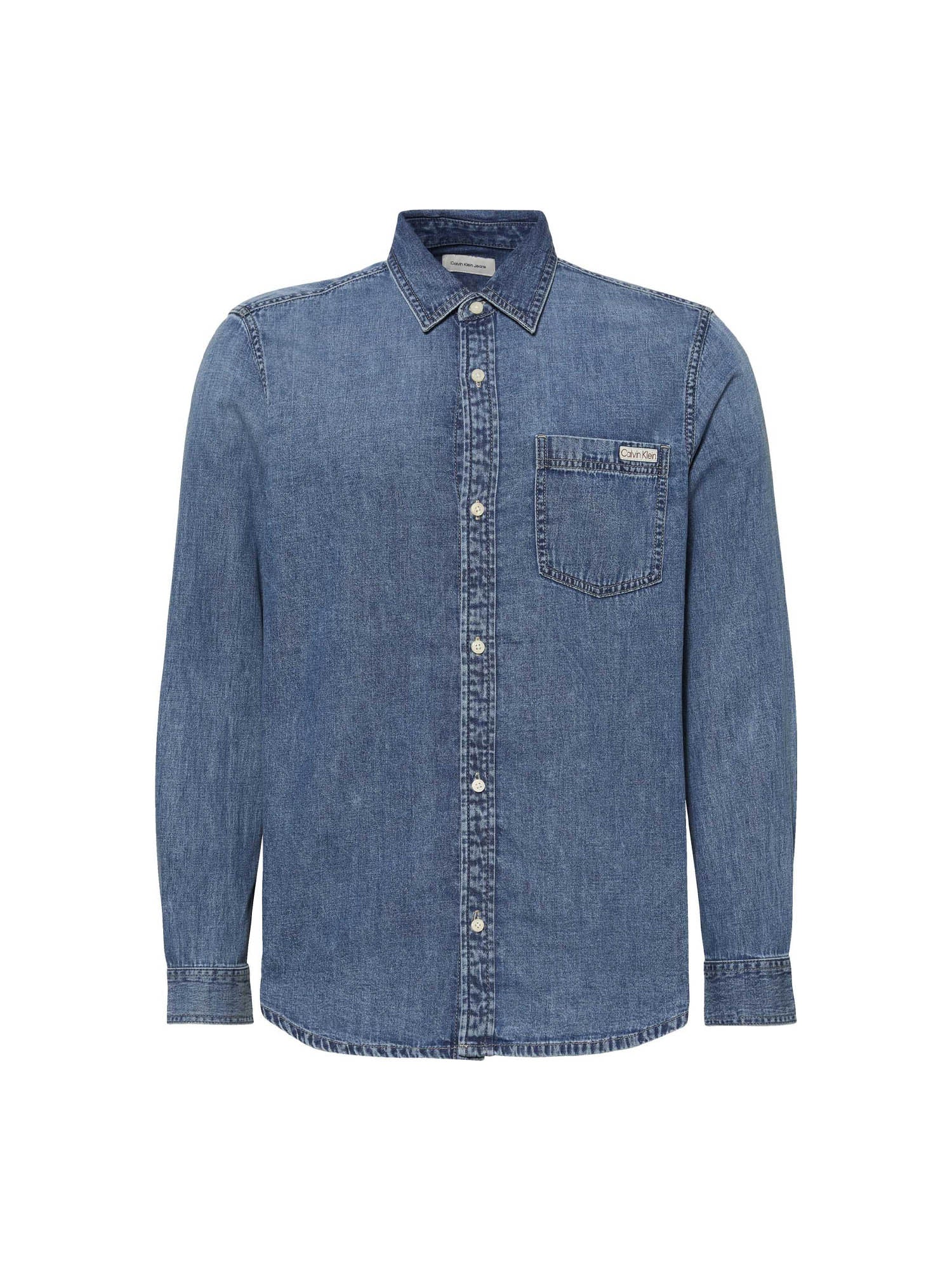 Camicie Blu Calvin Klein