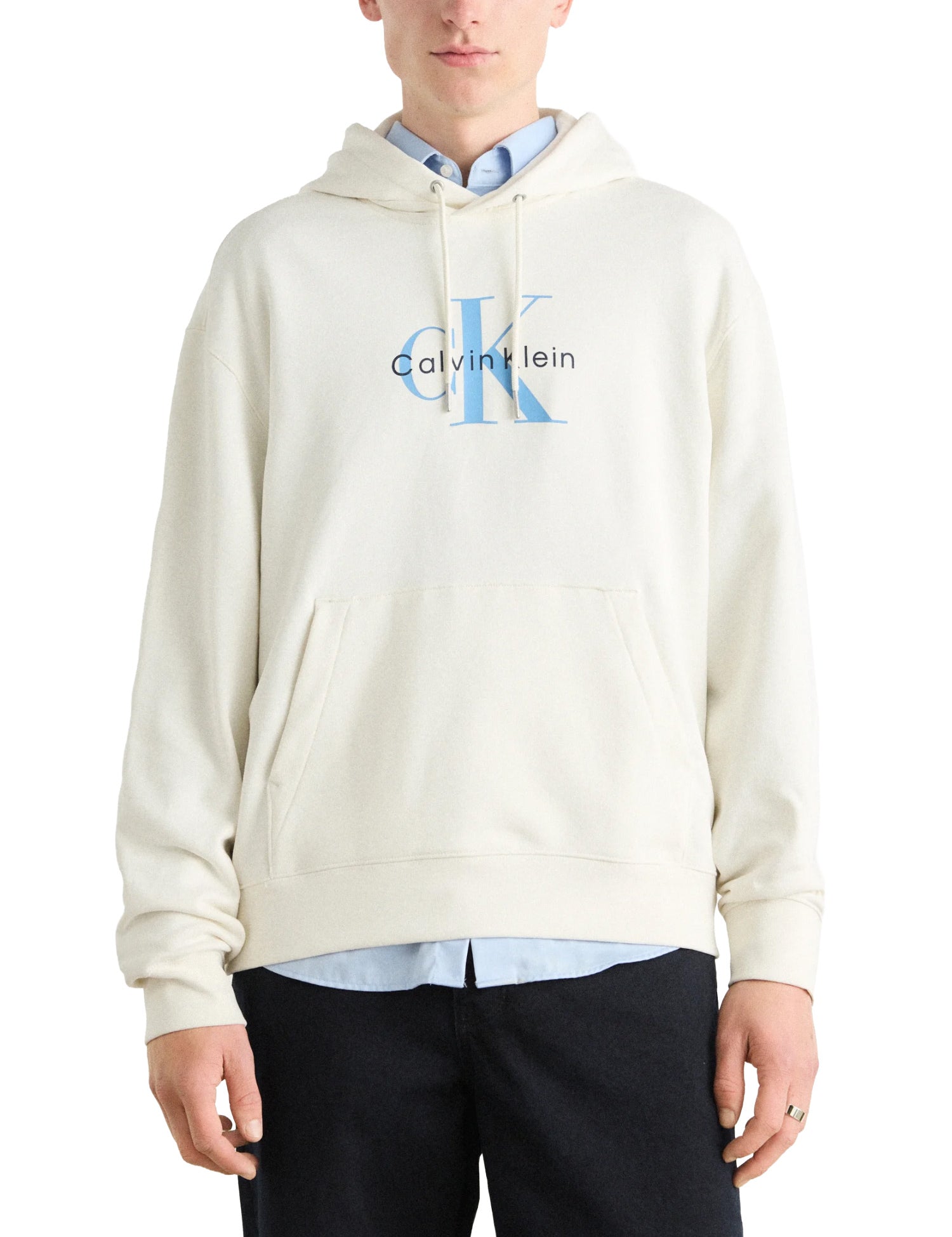 Felpe Bianco Calvin Klein