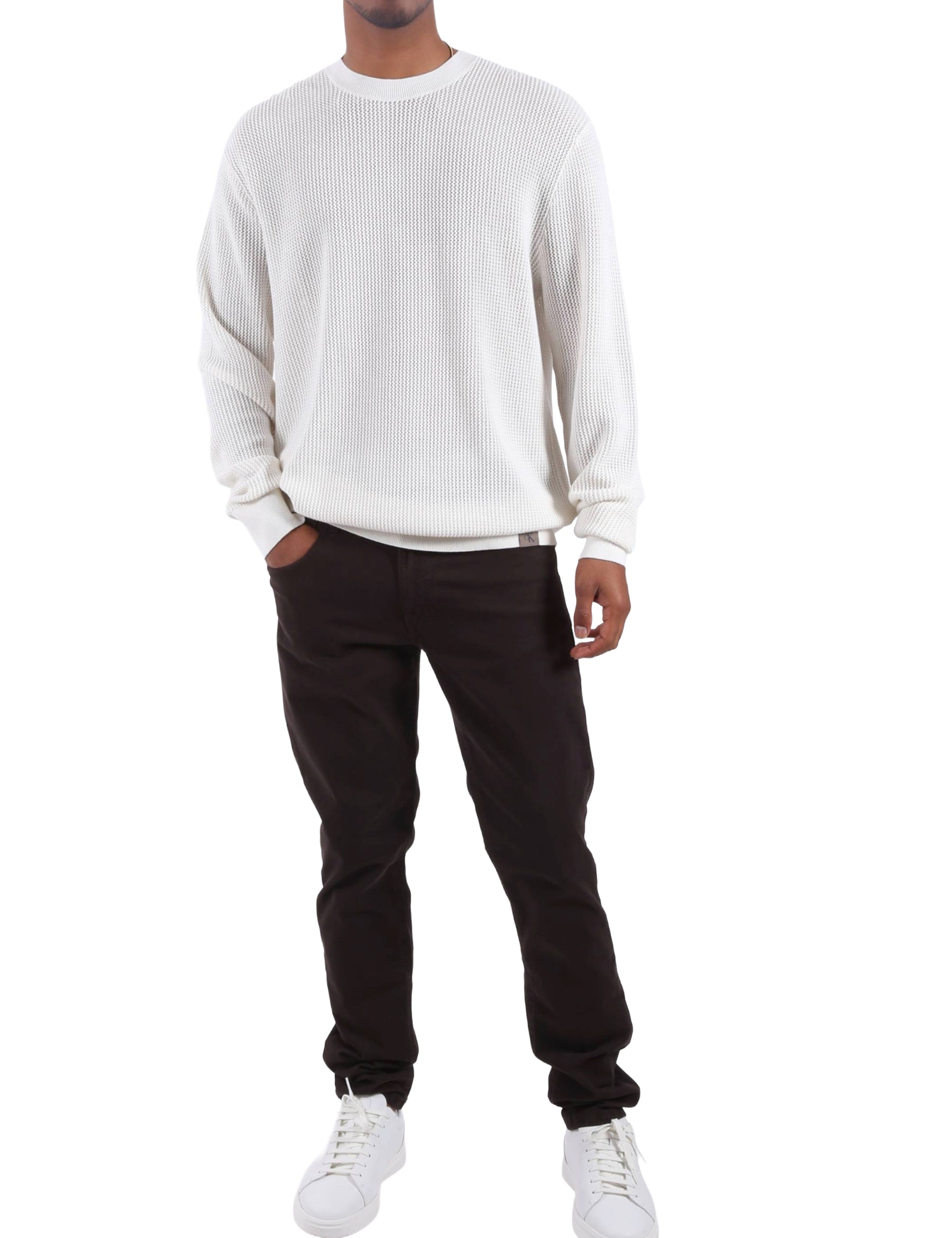 Maglioncini Bianco Calvin Klein