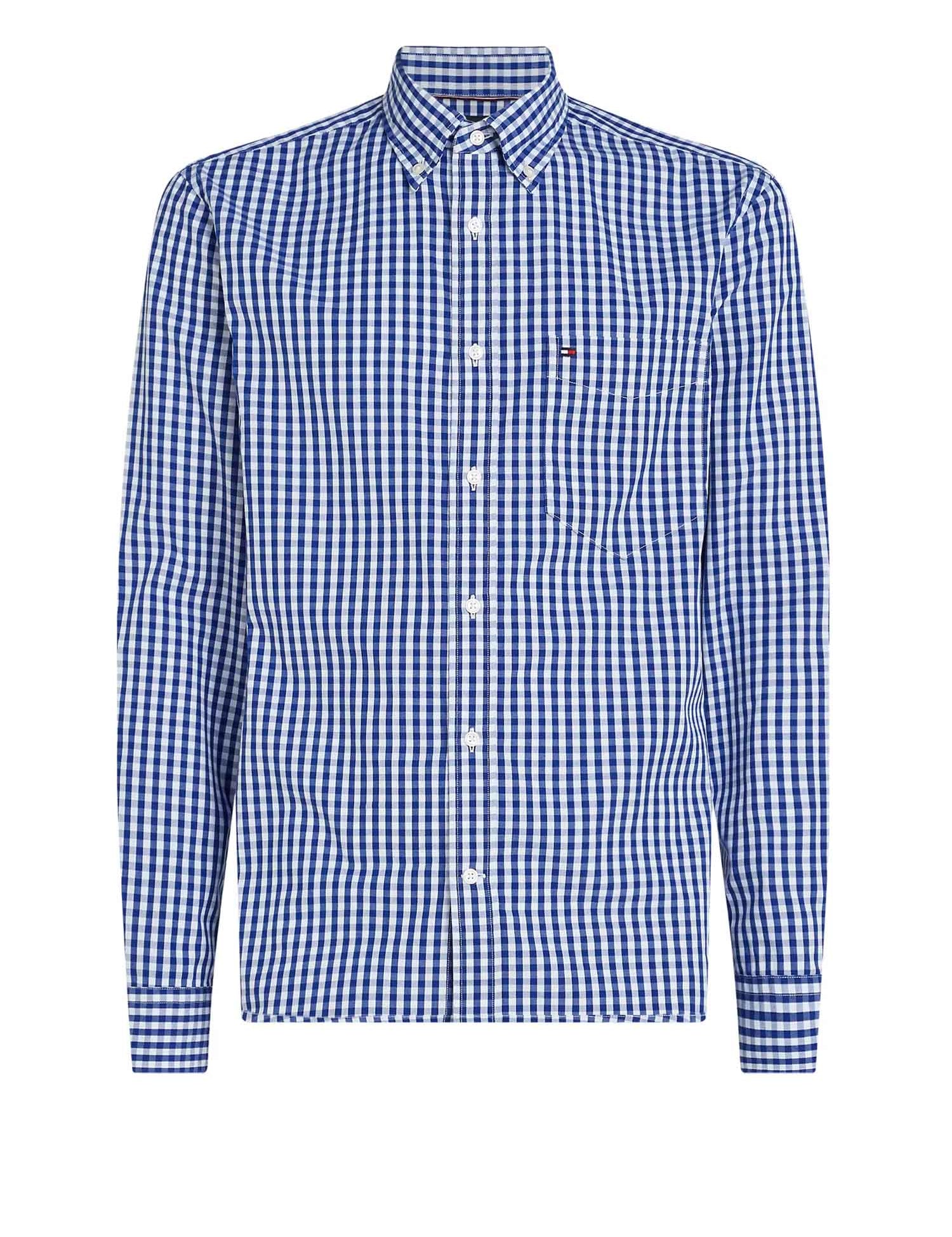 Camicie Blu Tommy Hilfiger