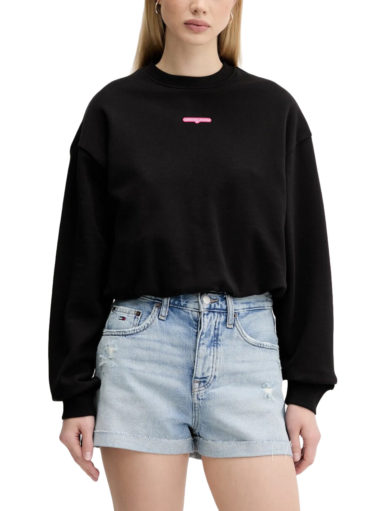 Felpe Nero Tommy Jeans