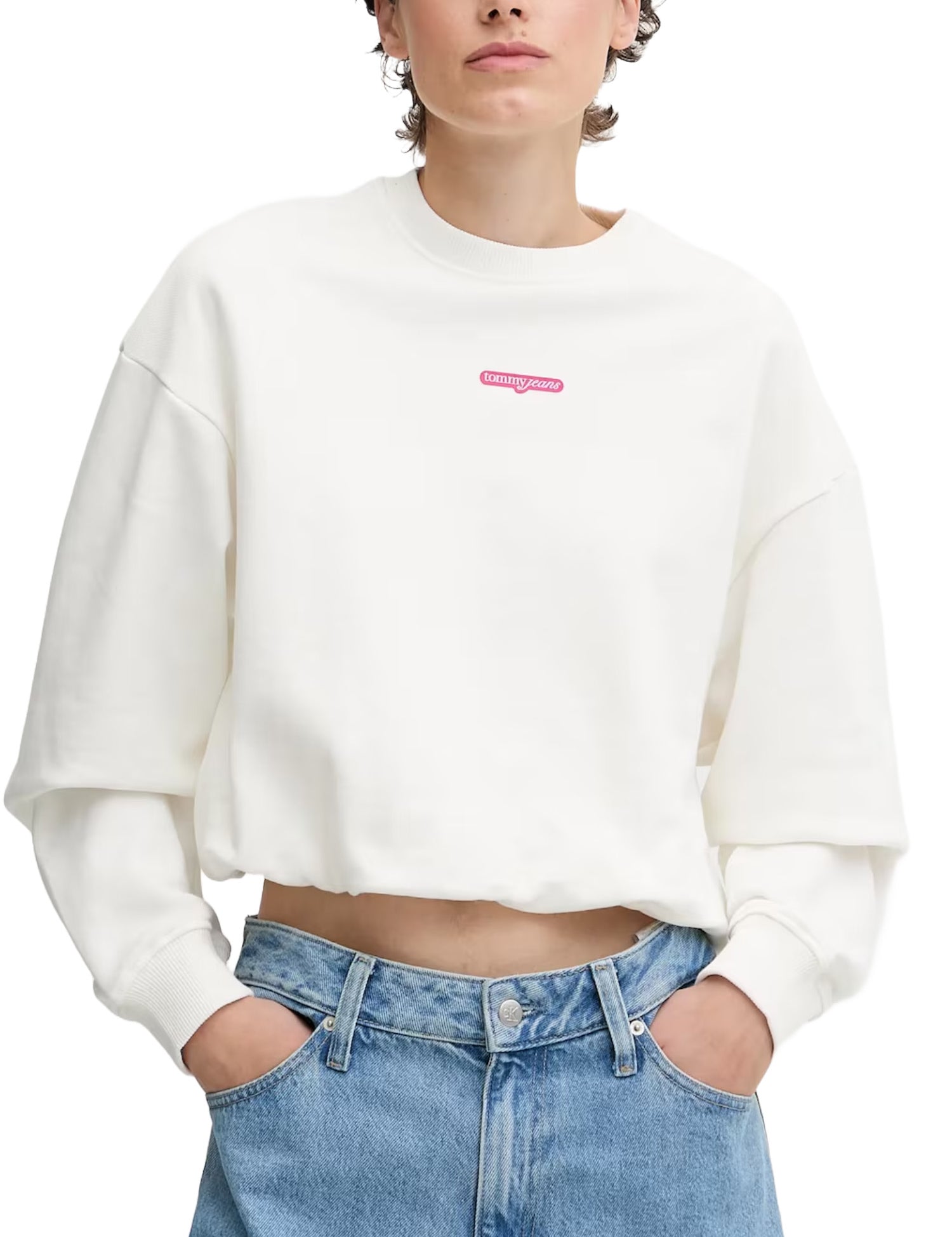 Felpe Bianco Tommy Jeans