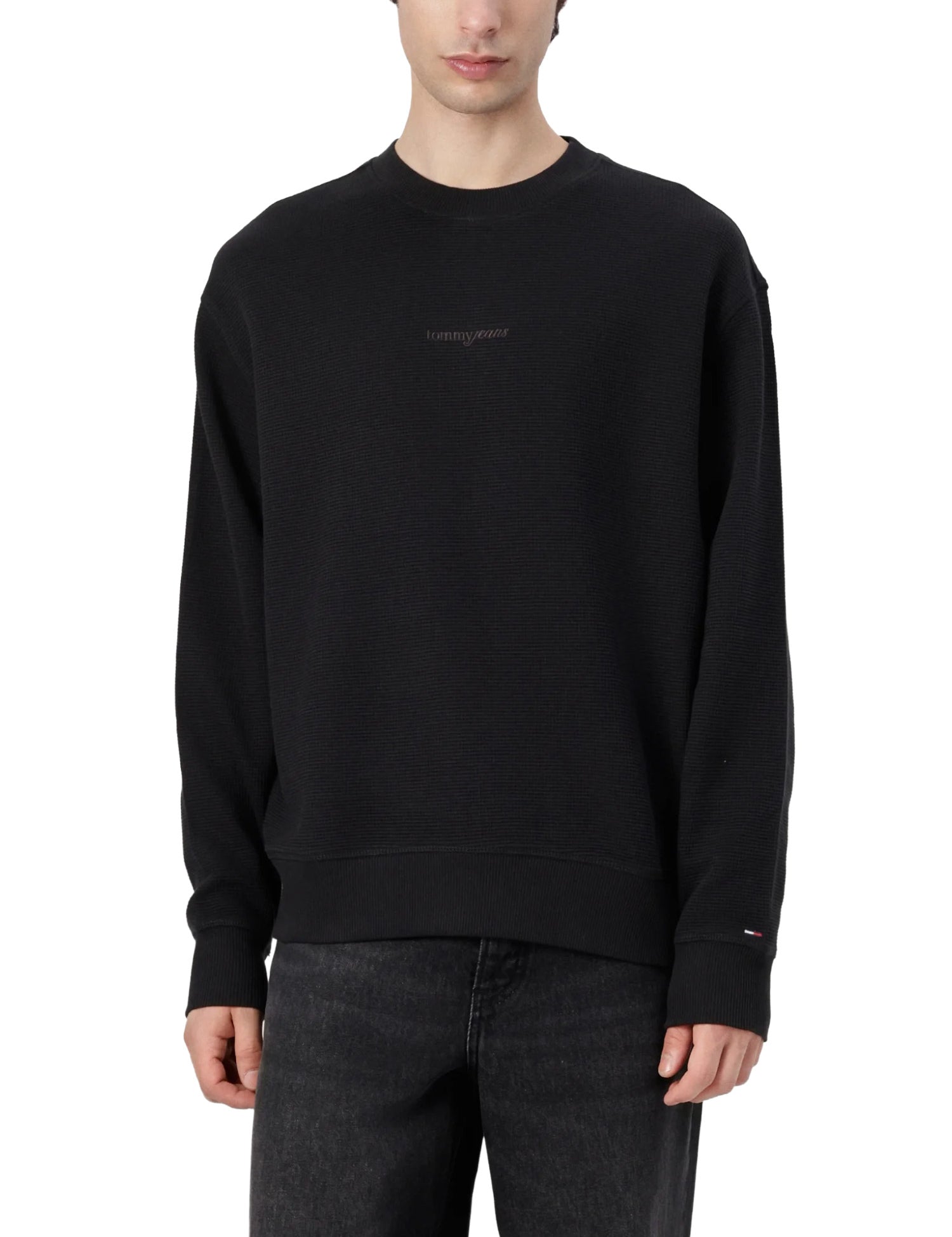 Felpe Nero Tommy Jeans