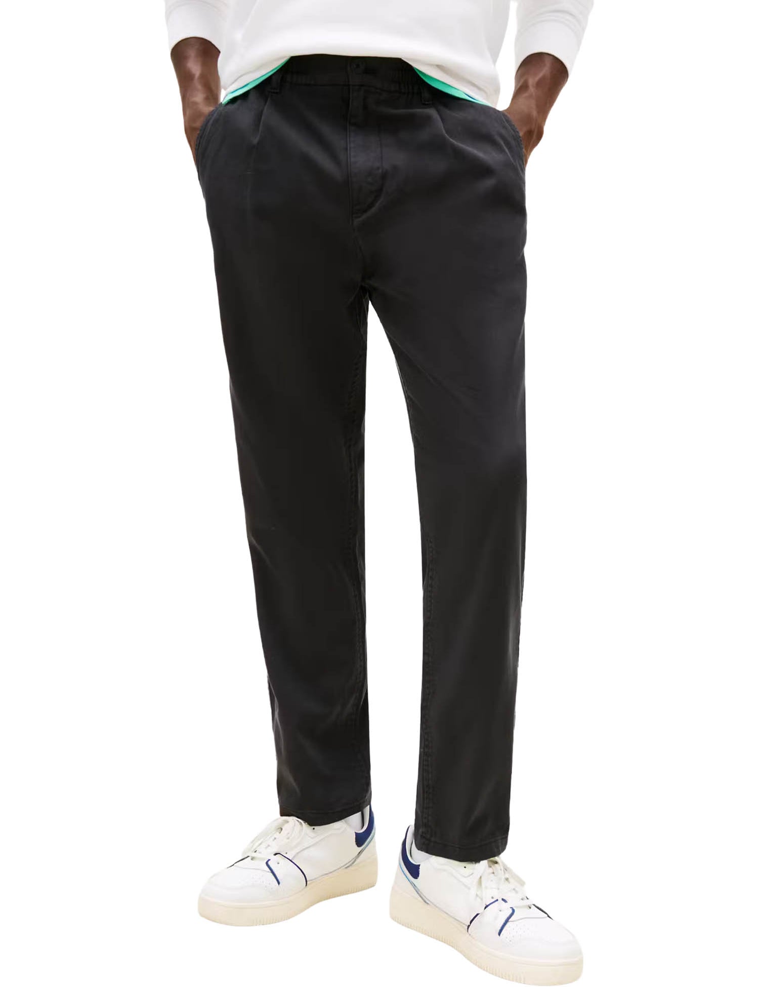 Pantaloni Nero Tommy Jeans