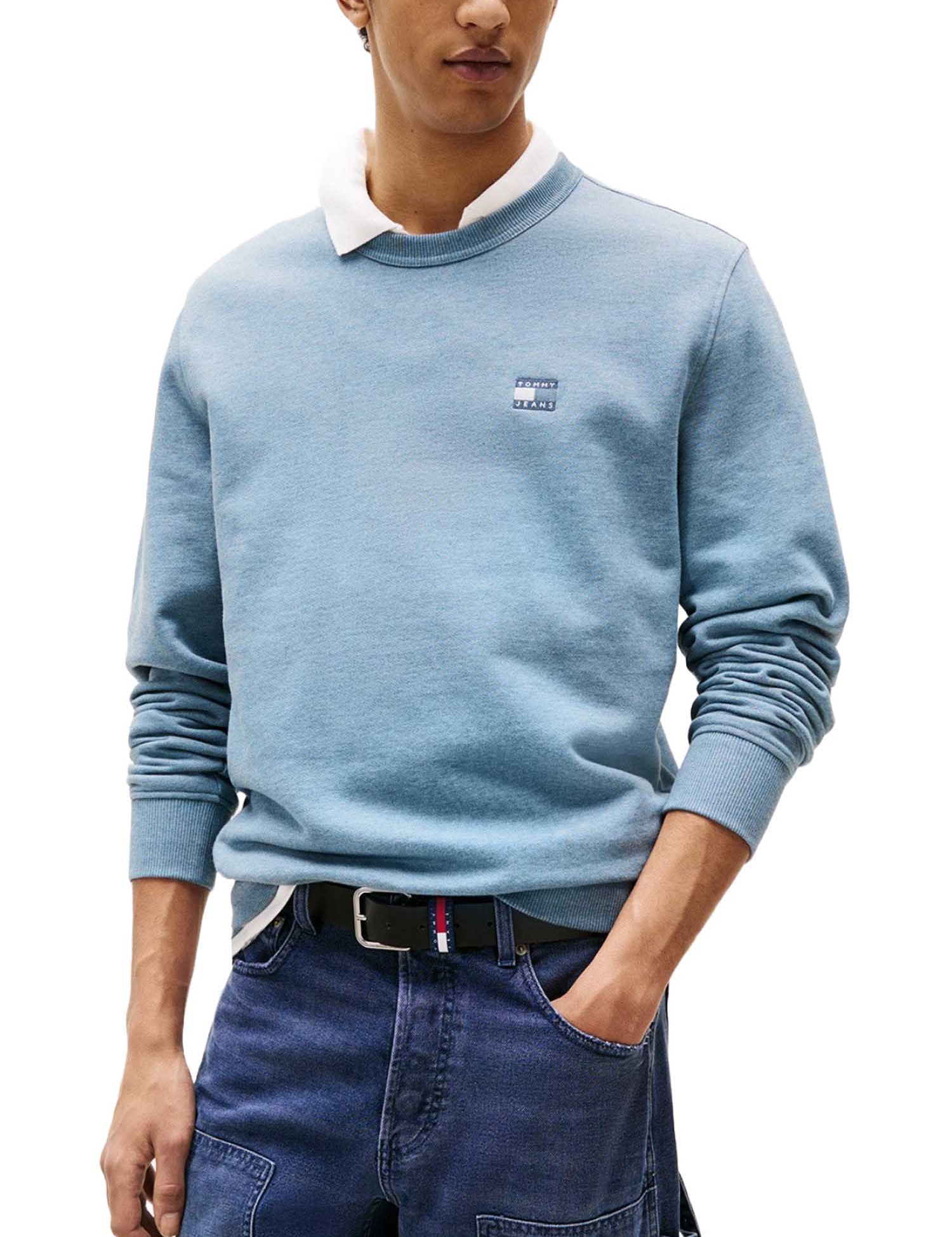 Felpe Celeste Tommy Jeans
