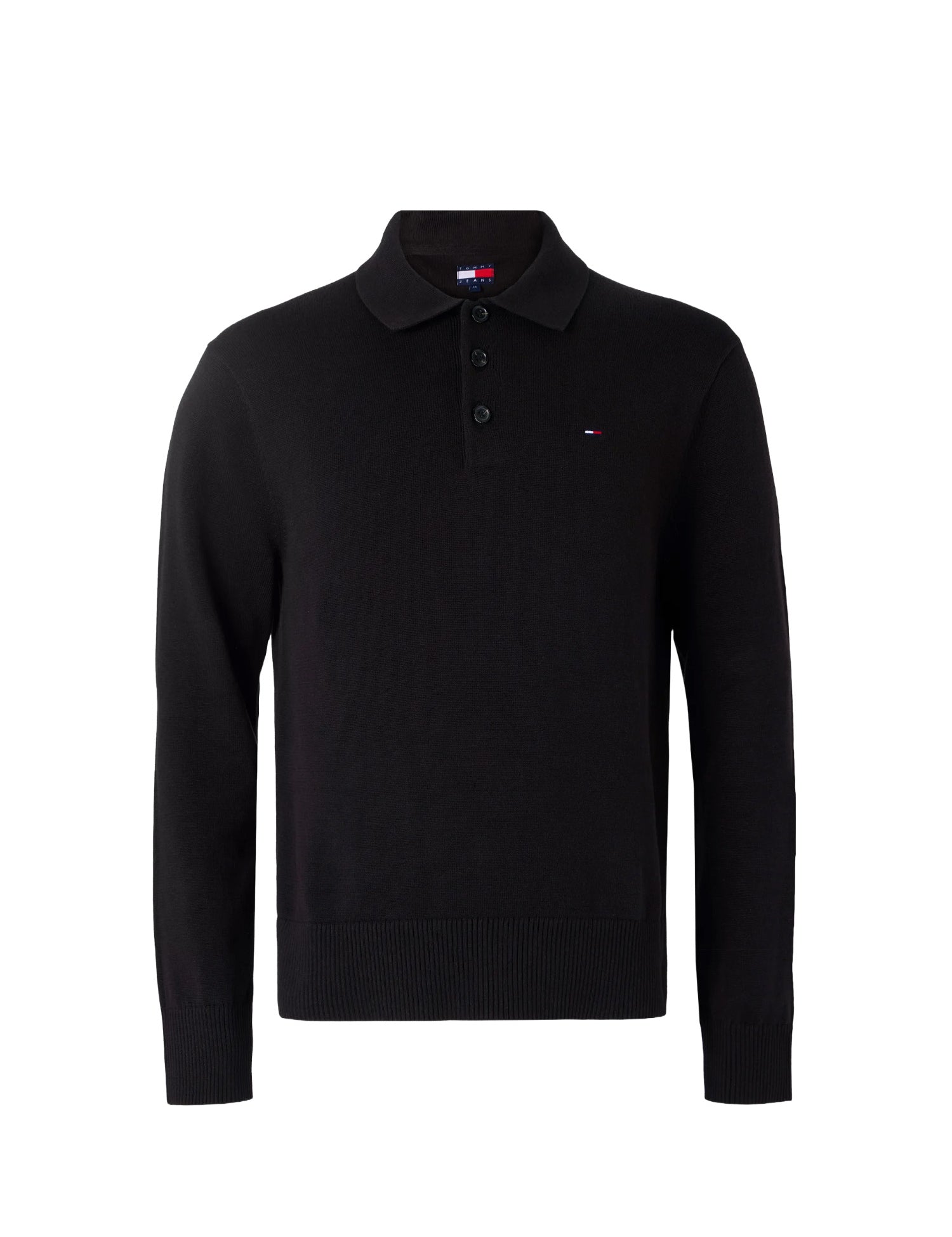 Polo Nero Tommy Jeans