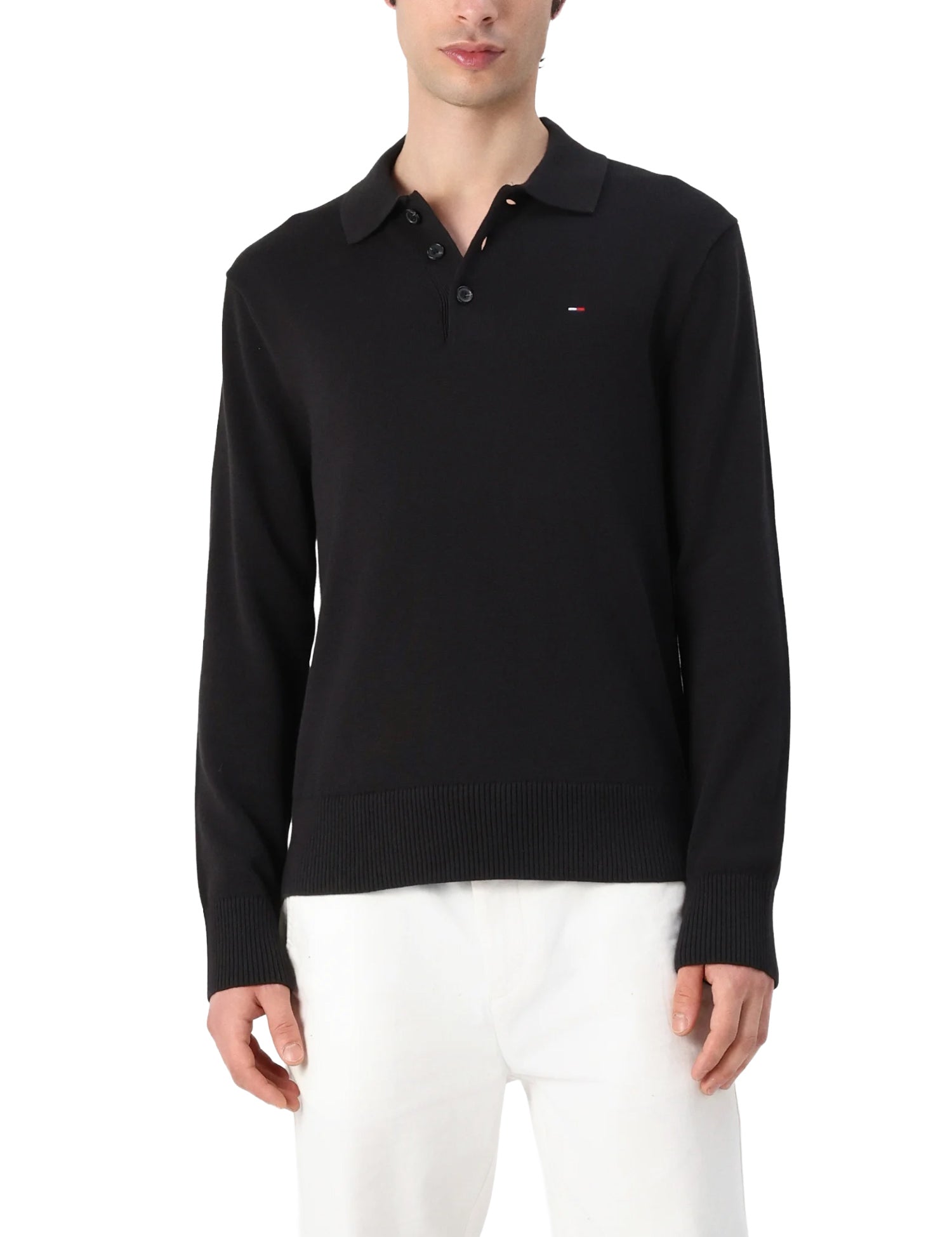 Polo Nero Tommy Jeans