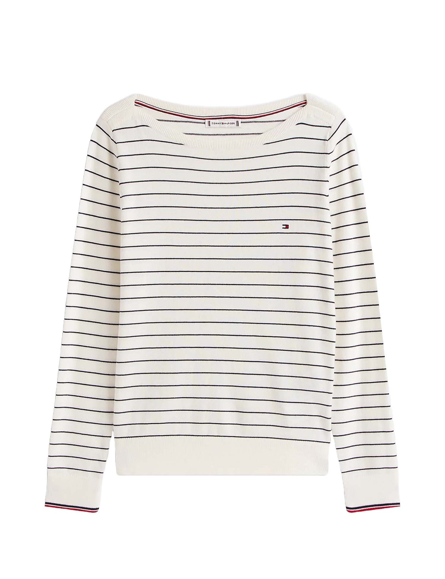 Maglioncini Bianco Tommy Hilfiger
