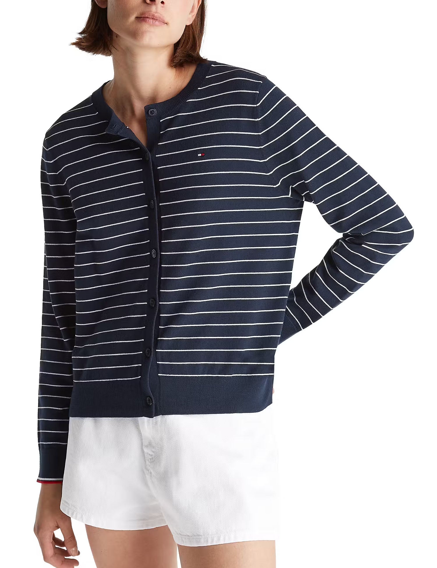 Cardigan Blu Tommy Hilfiger