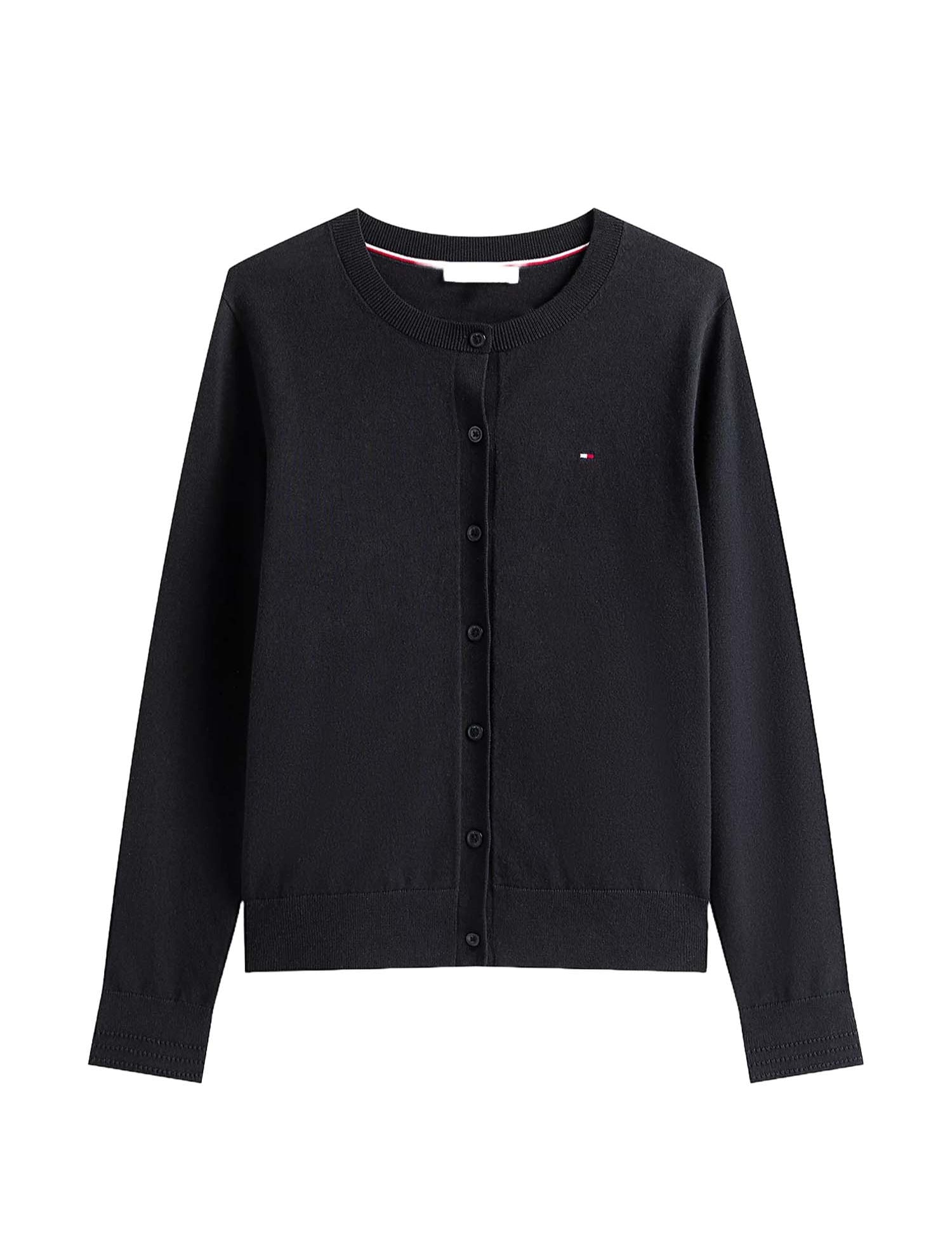Cardigan Nero Tommy Hilfiger
