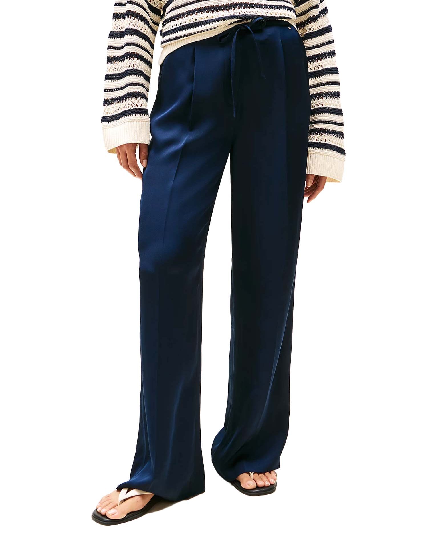 Pantaloni Blu Tommy Hilfiger