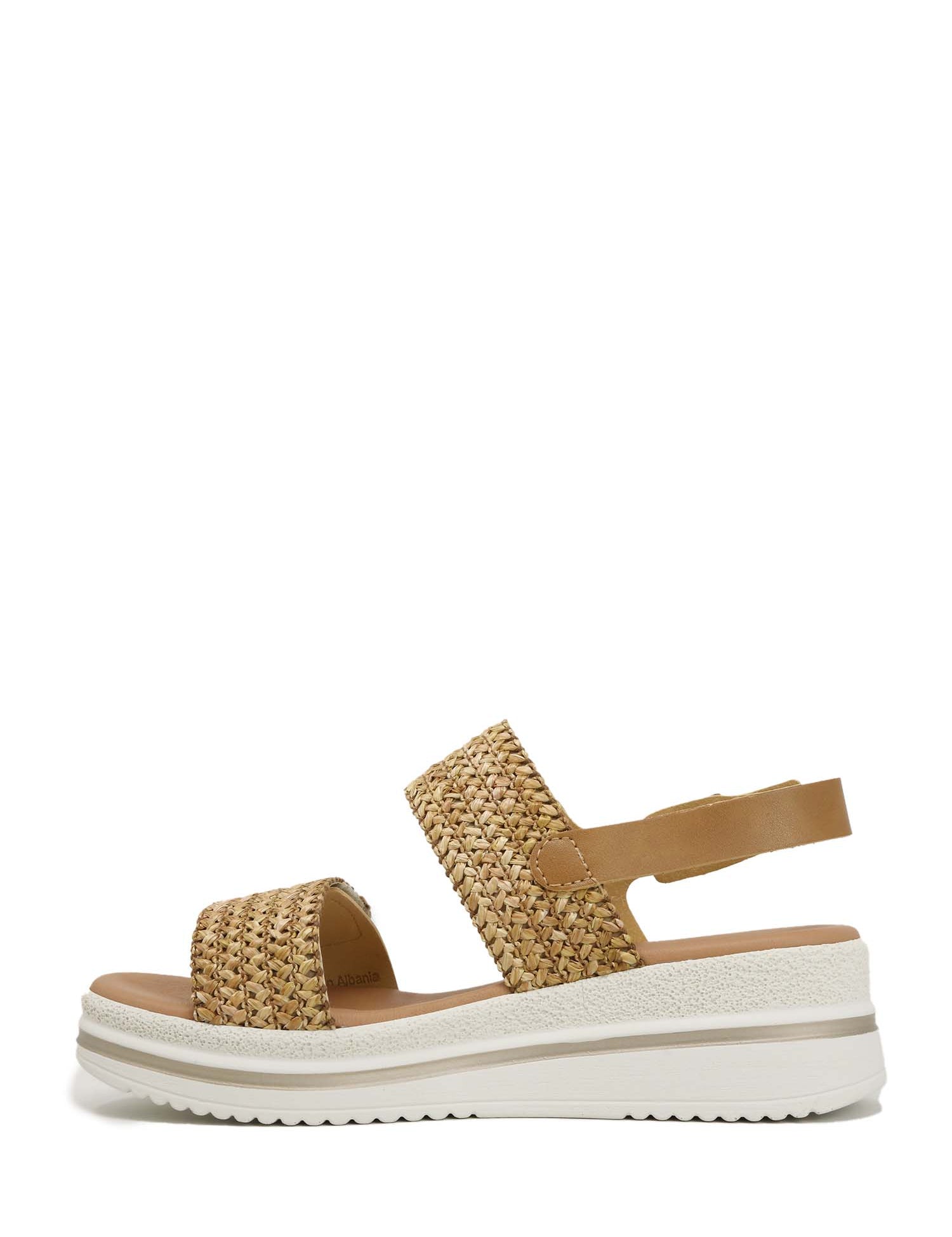 Sandali zeppa Marrone Valleverde