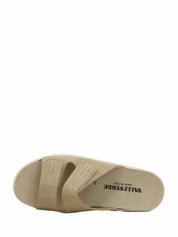 Sandali zeppa Beige Valleverde