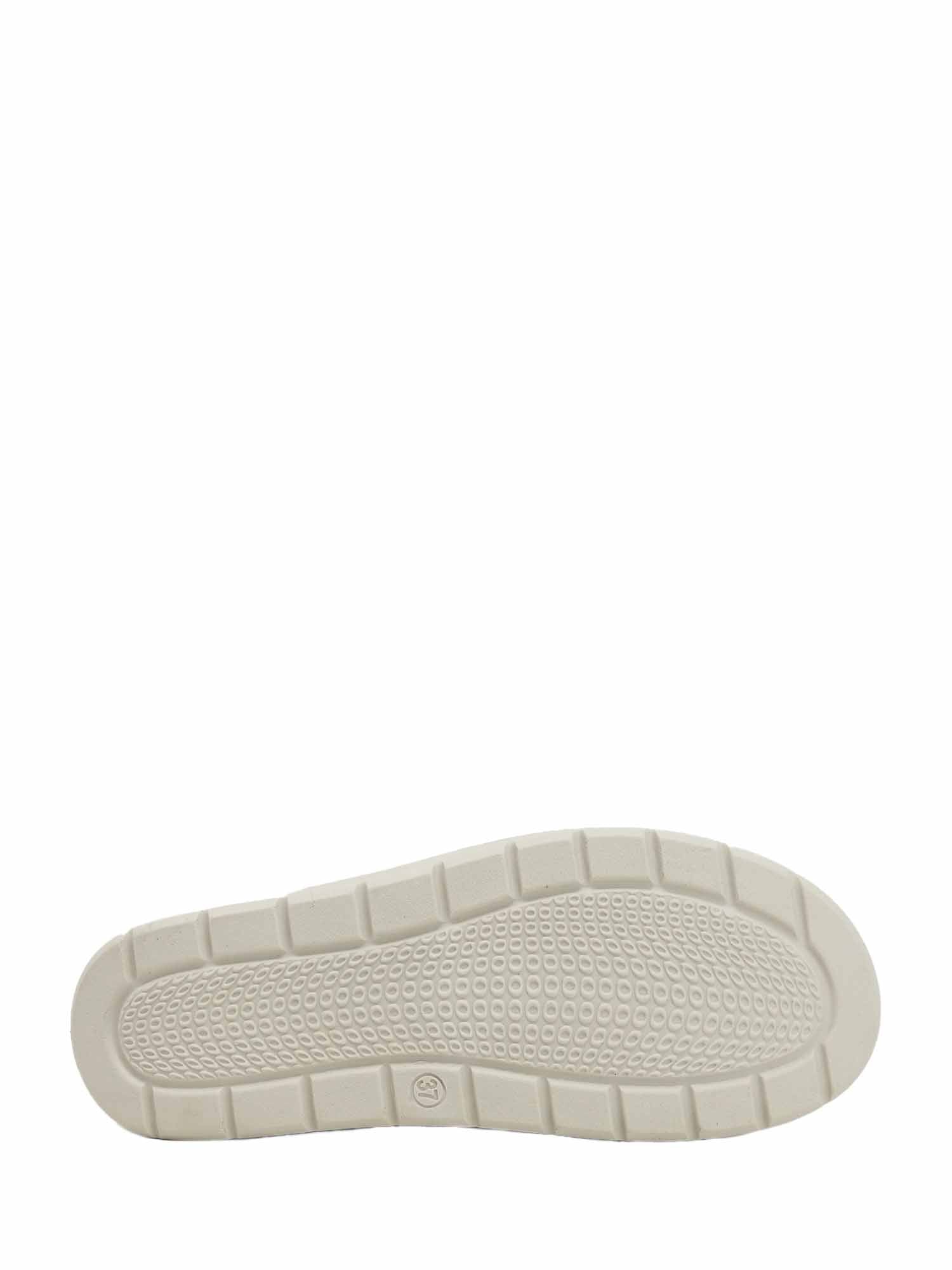 Sandali zeppa Beige Valleverde
