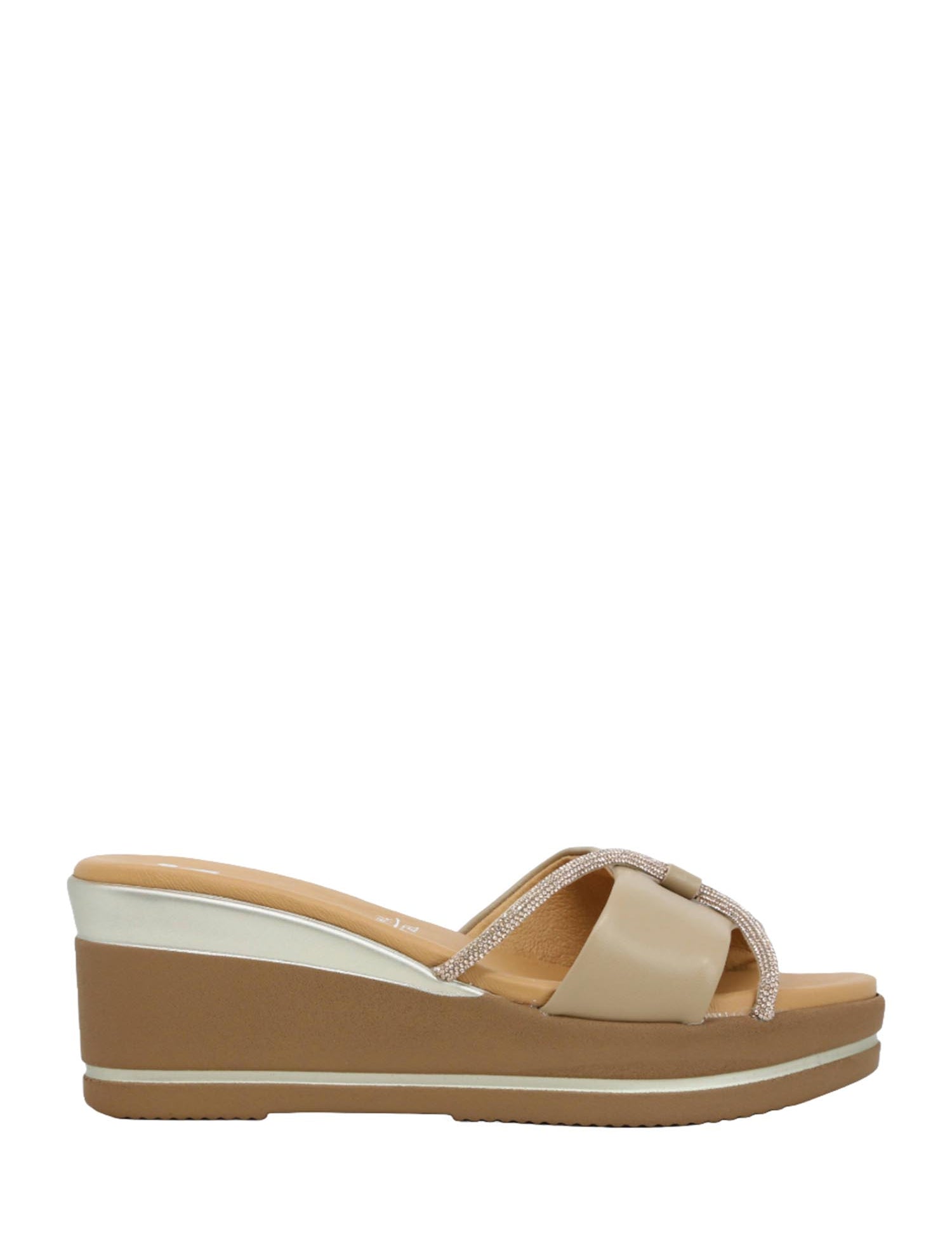 Sandali zeppa Beige Susimoda