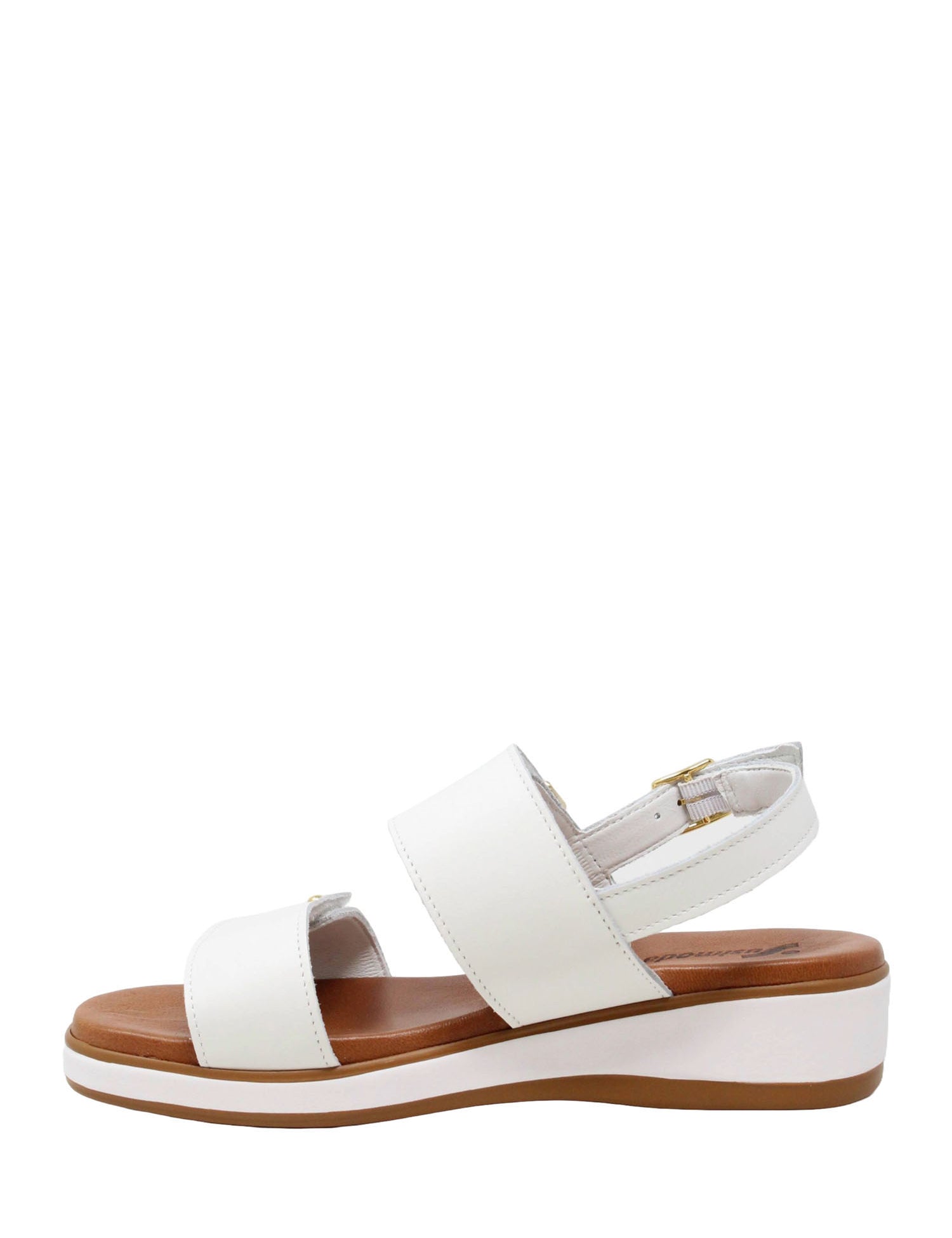 Sandali zeppa Bianco Susimoda