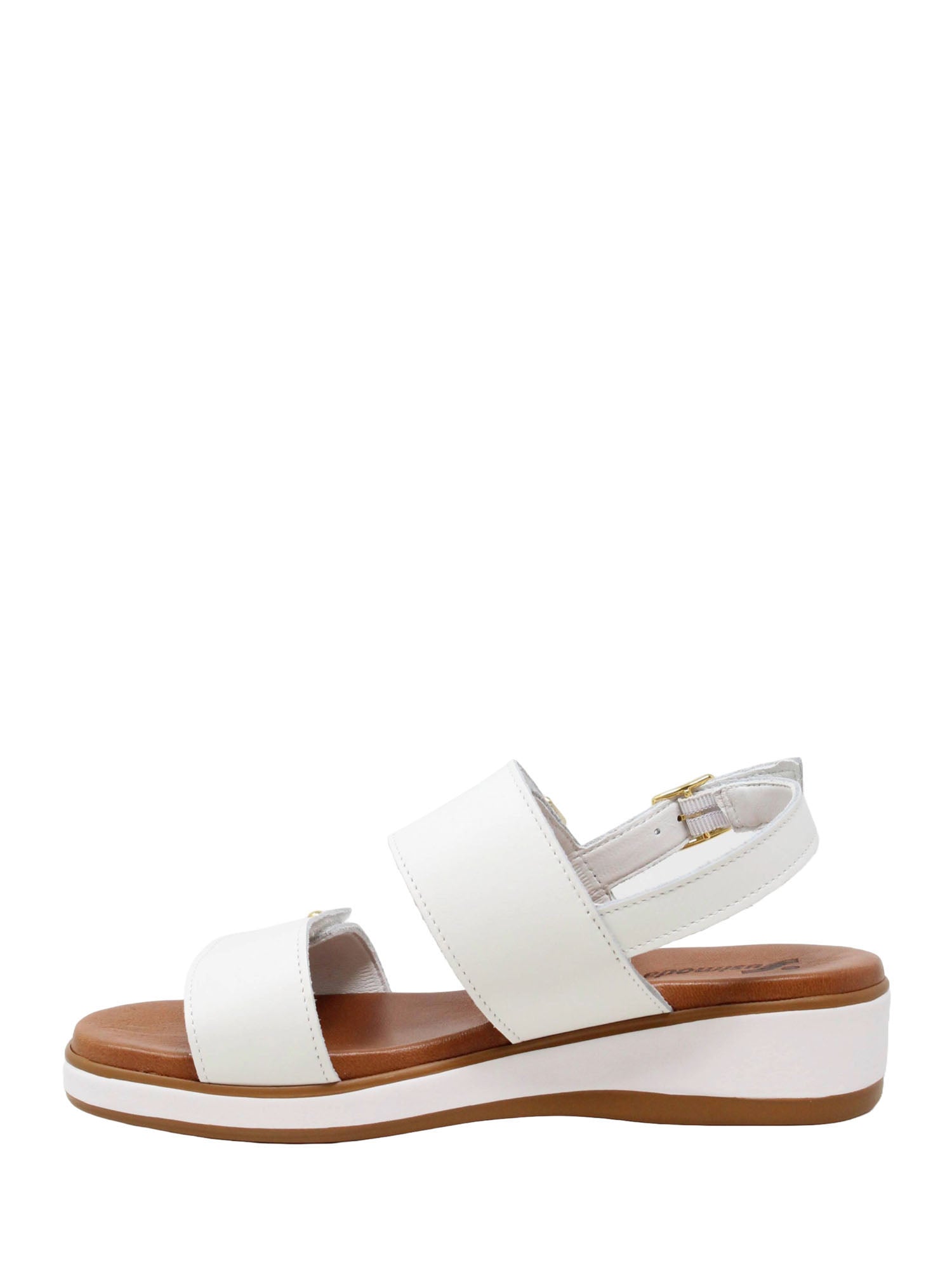 Sandali zeppa Bianco Susimoda