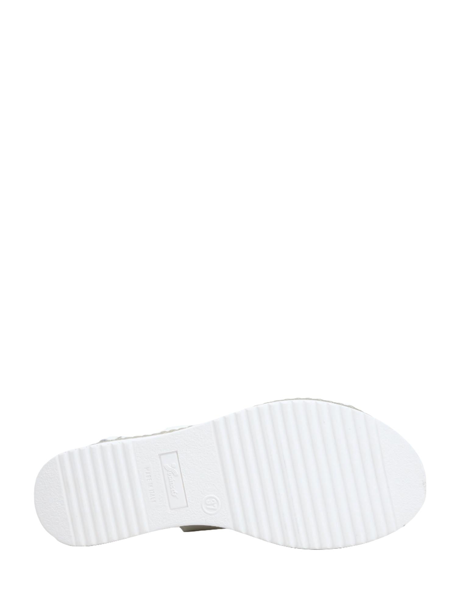 Sandali zeppa Bianco Susimoda