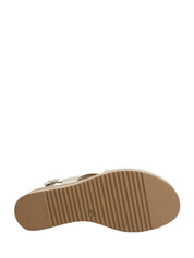 Sandali zeppa Dorato Susimoda