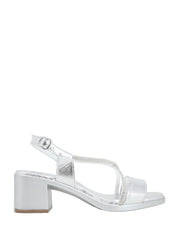 Sandali tacco Argentato Susimoda