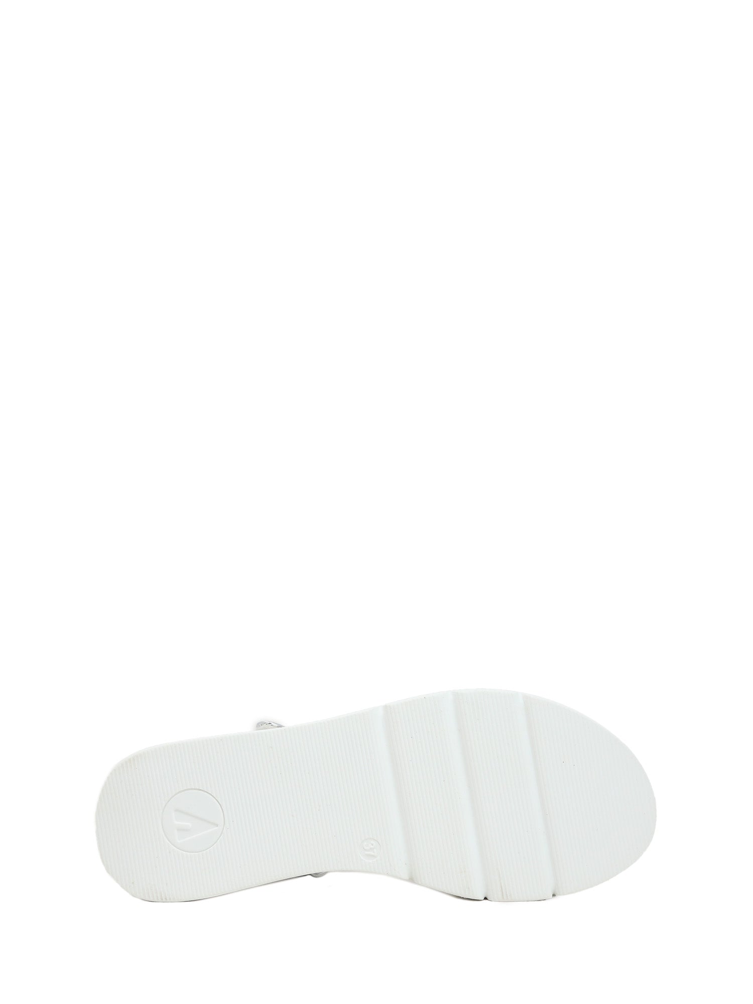 Sandali con strappi Bianco Ferre