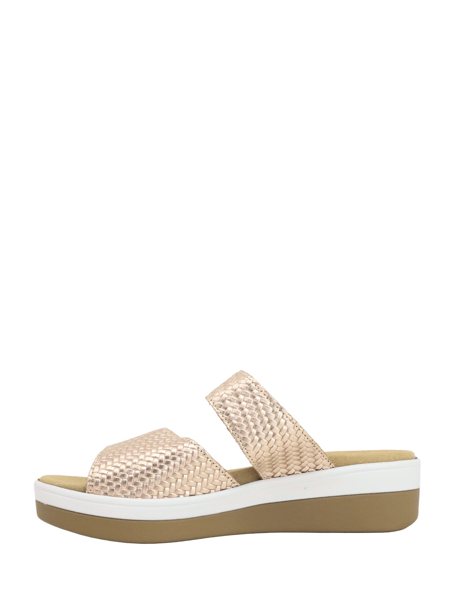 Sandali con strappi Dorato Susimoda