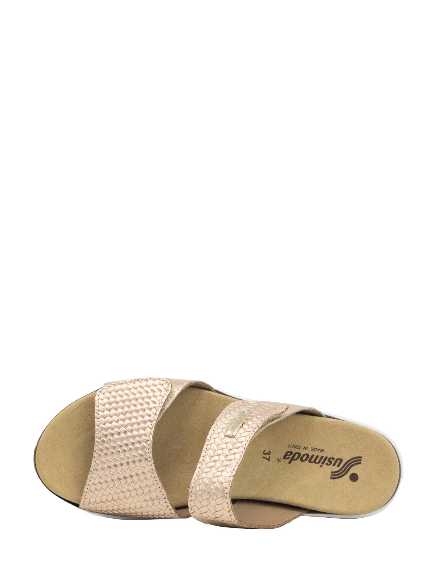 Sandali con strappi Dorato Susimoda