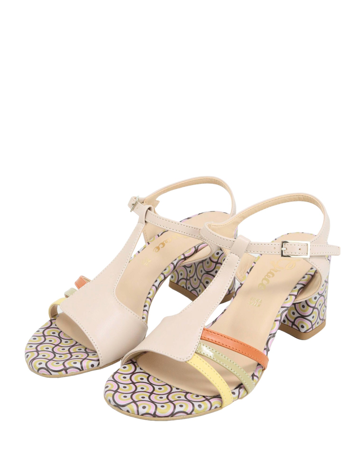 Sandali tacco Rosa Grace Shoes