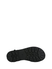 Sandali con strappi Nero Cult