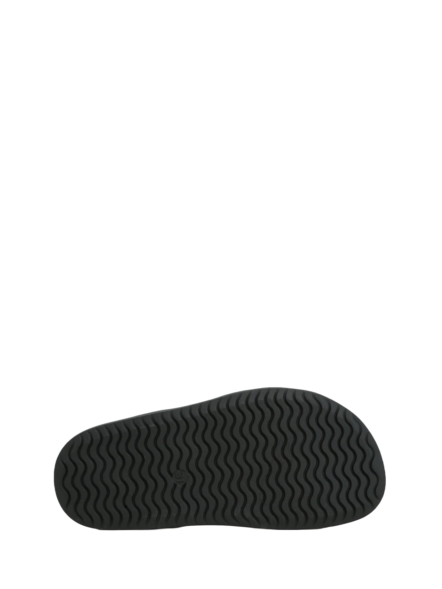 Sandali con strappi Nero Cult
