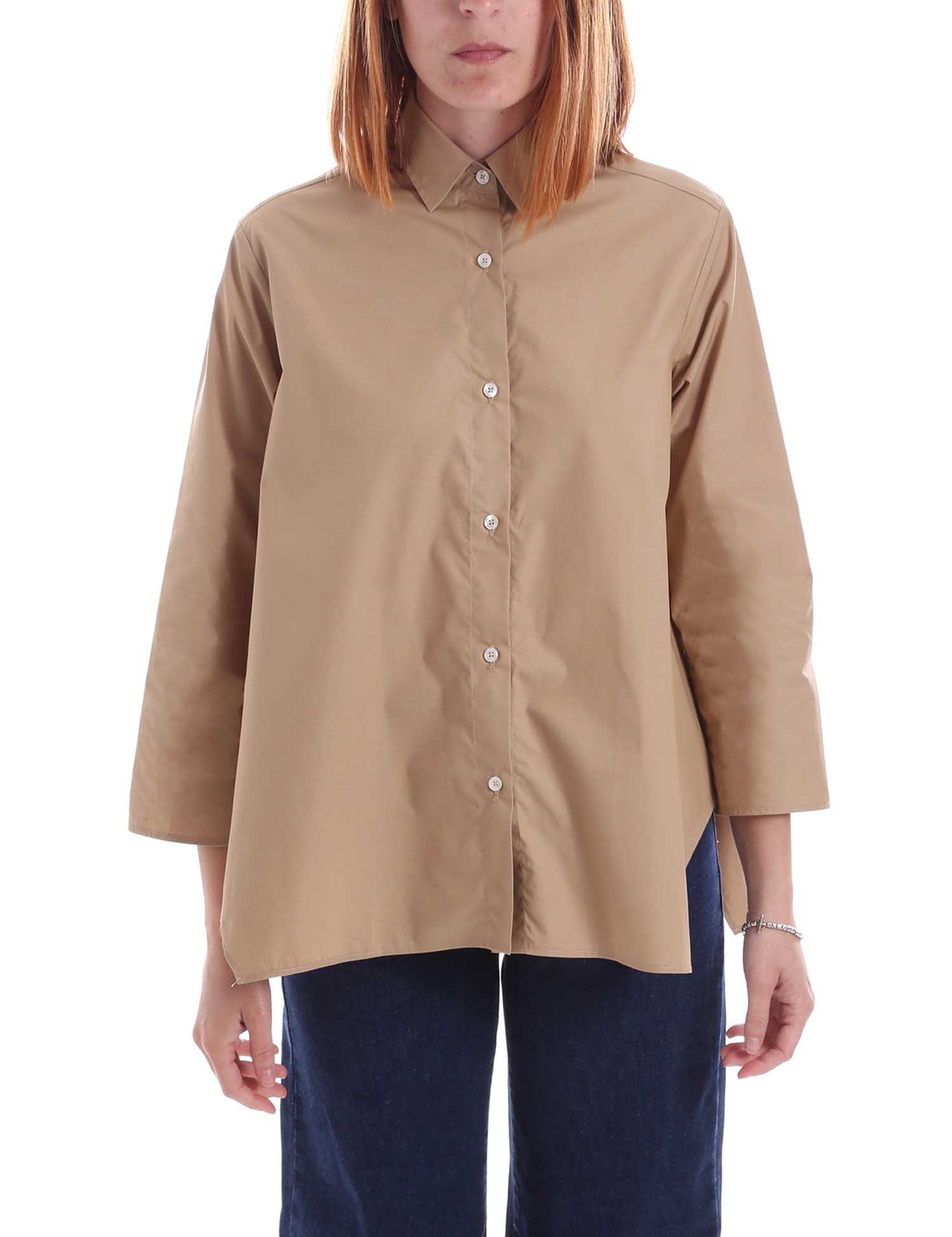 Camicie Beige Borgoni Milano