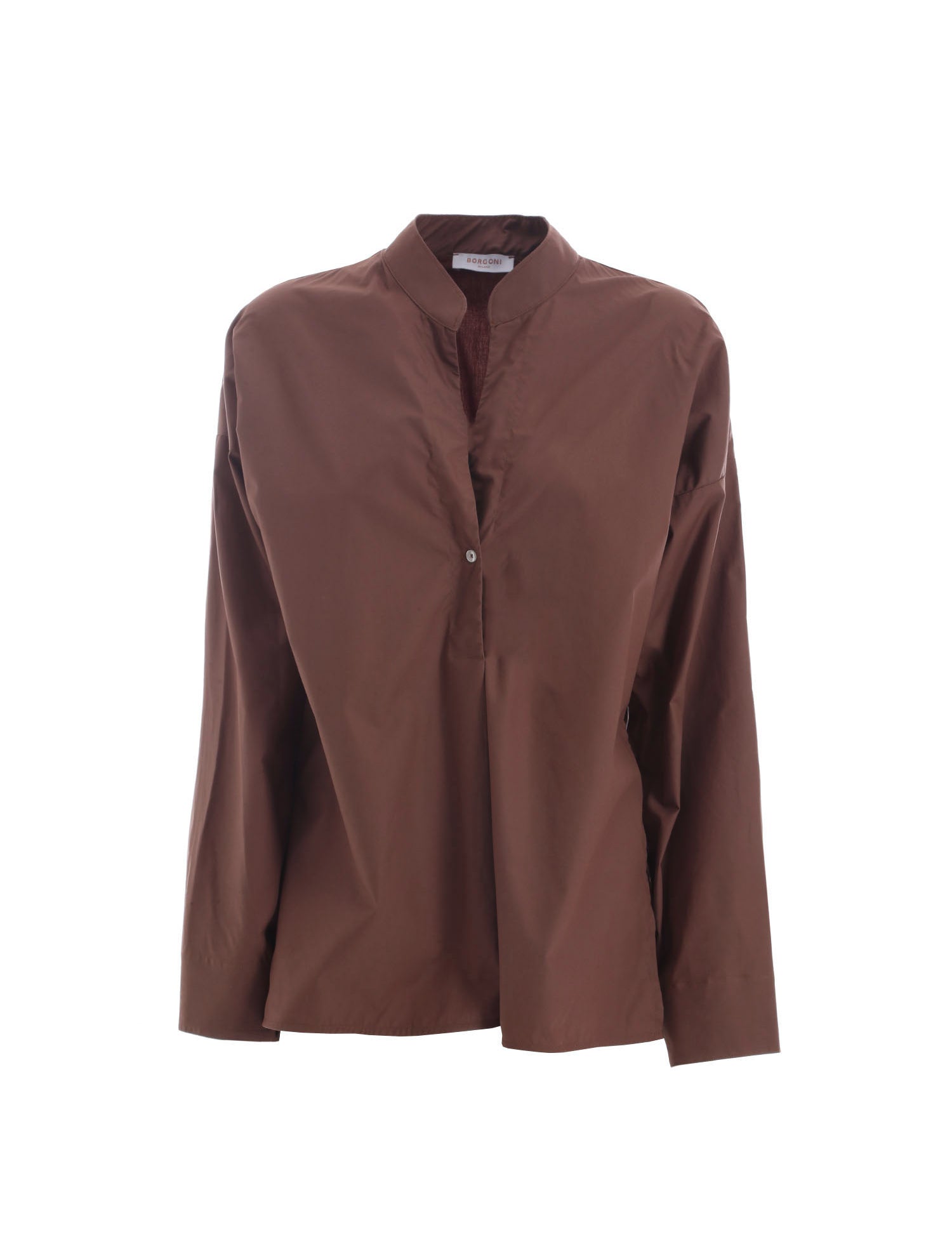 Camicie Marrone Borgoni Milano