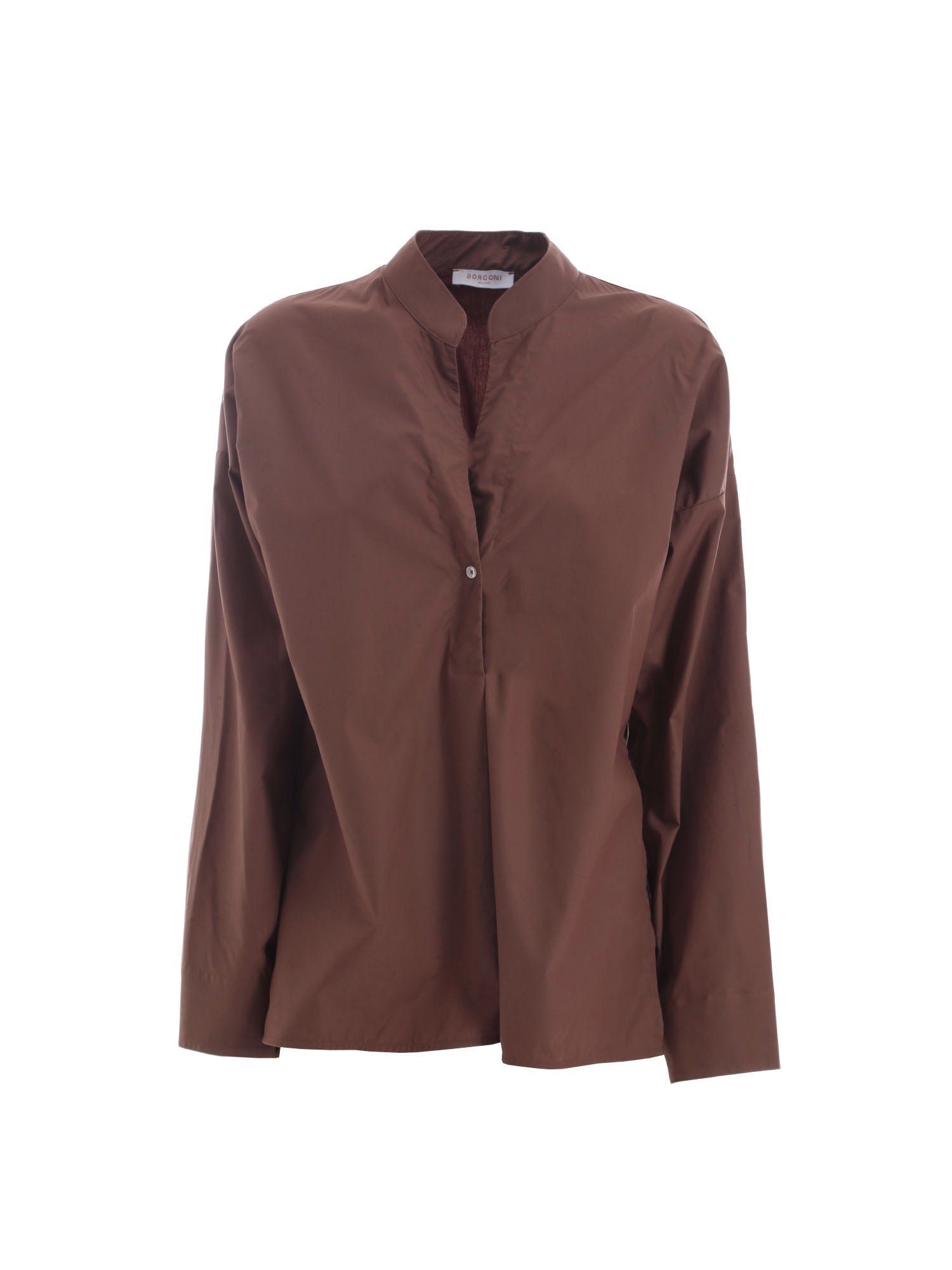Camicie Marrone Borgoni Milano