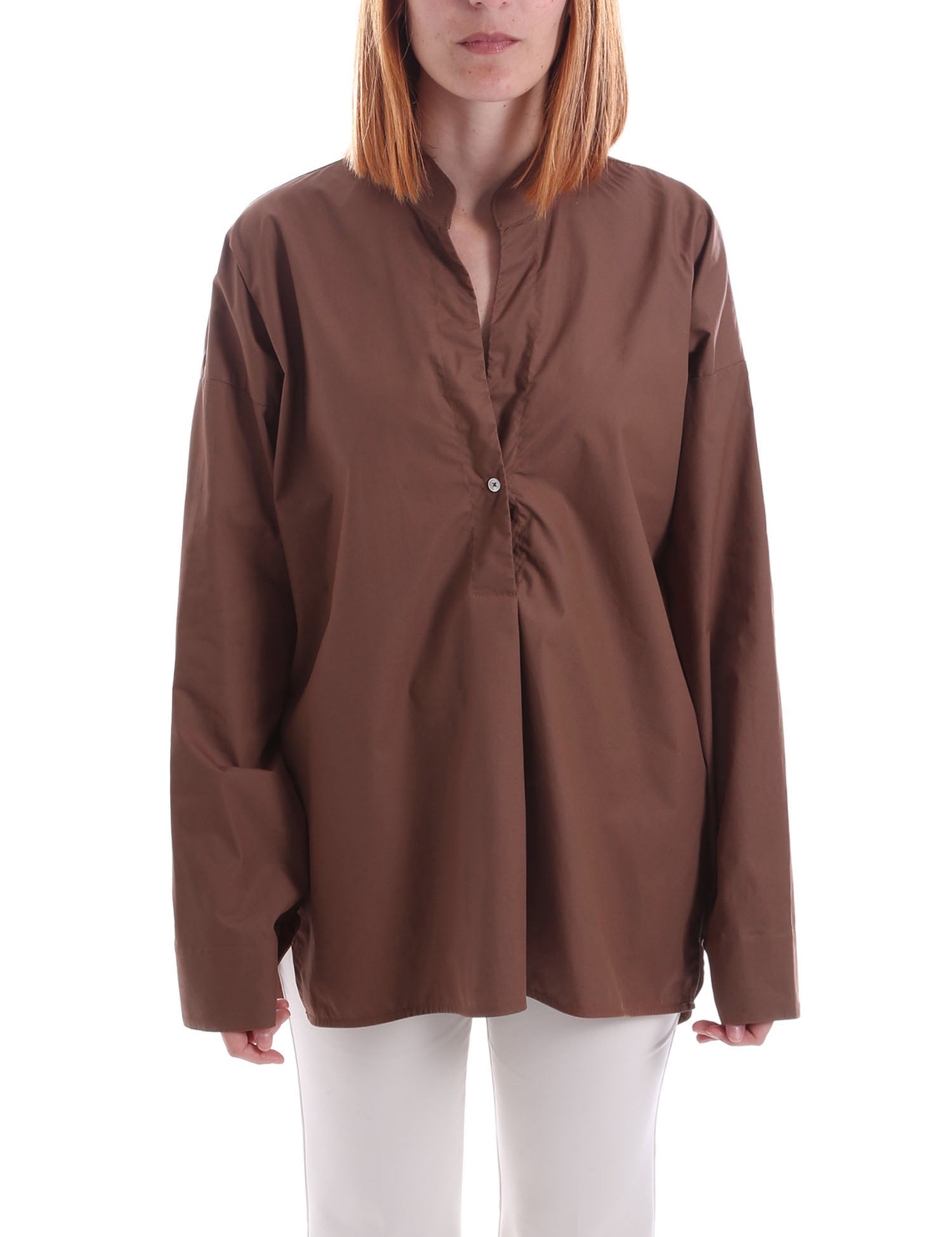 Camicie Marrone Borgoni Milano