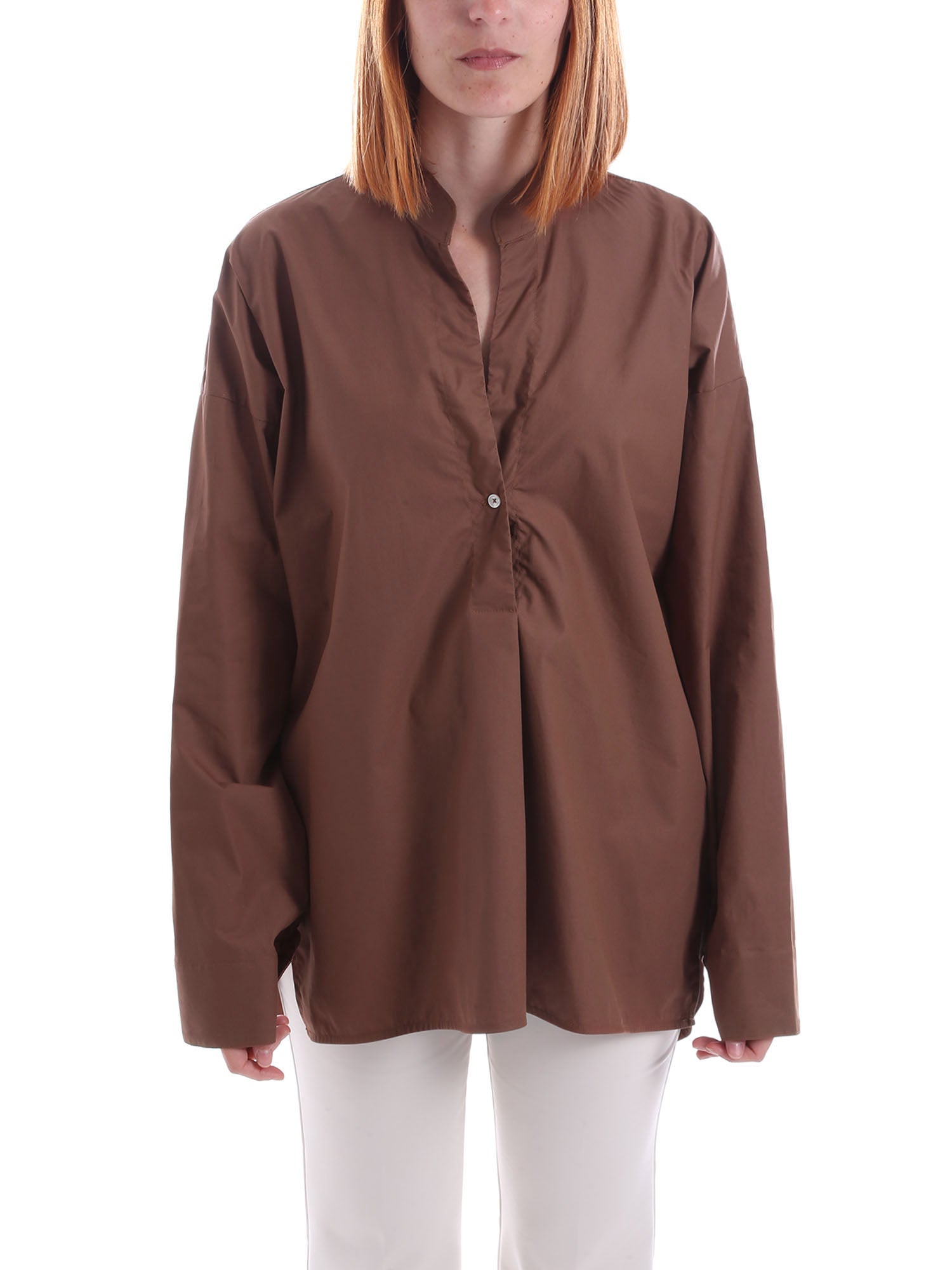 Camicie Marrone Borgoni Milano