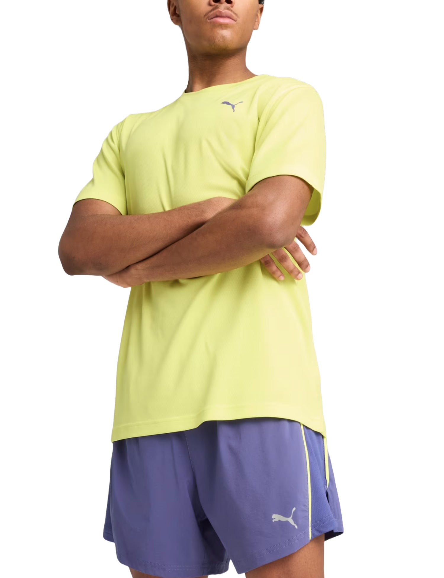 T-shirt Giallo Puma