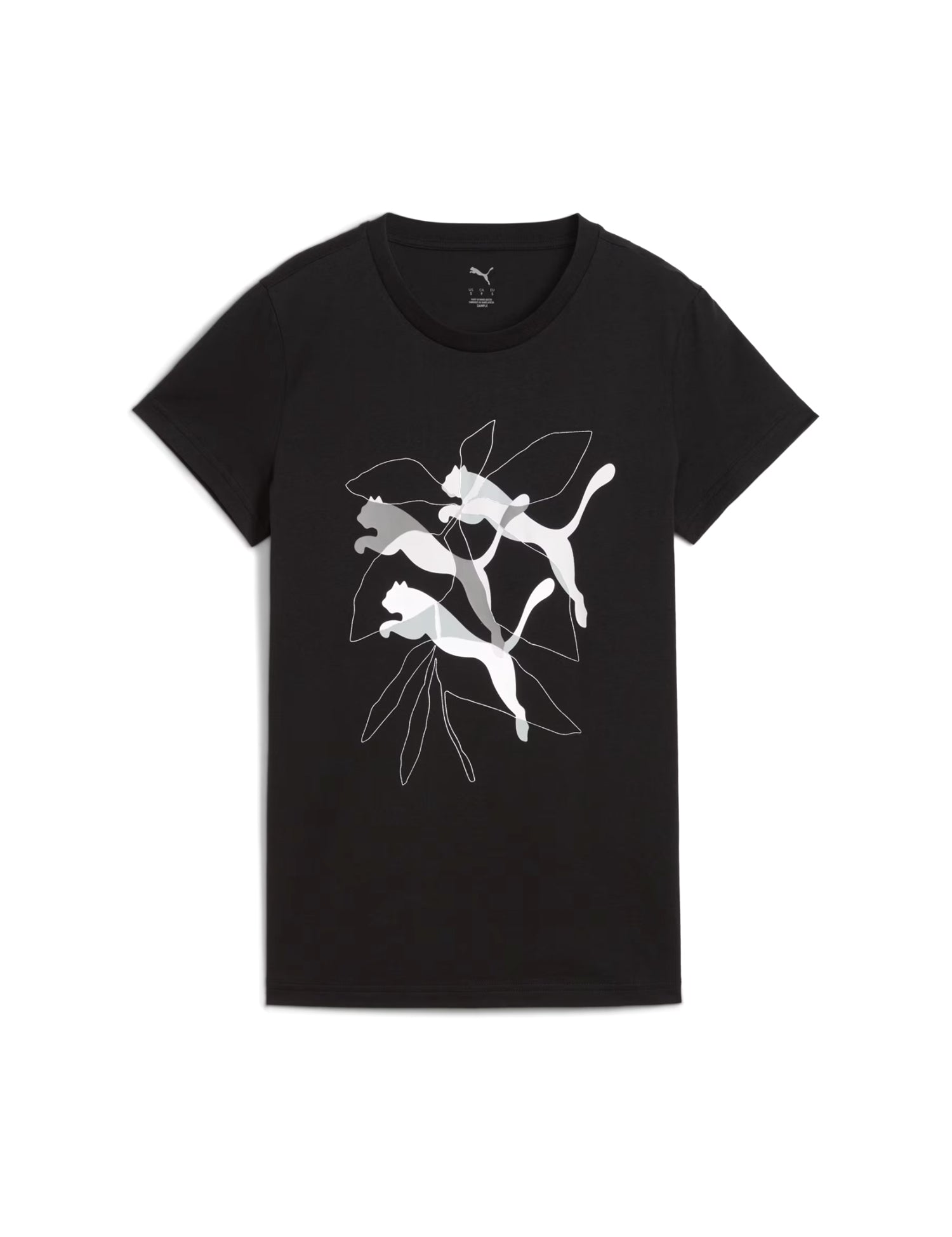 T-shirt Nero Puma