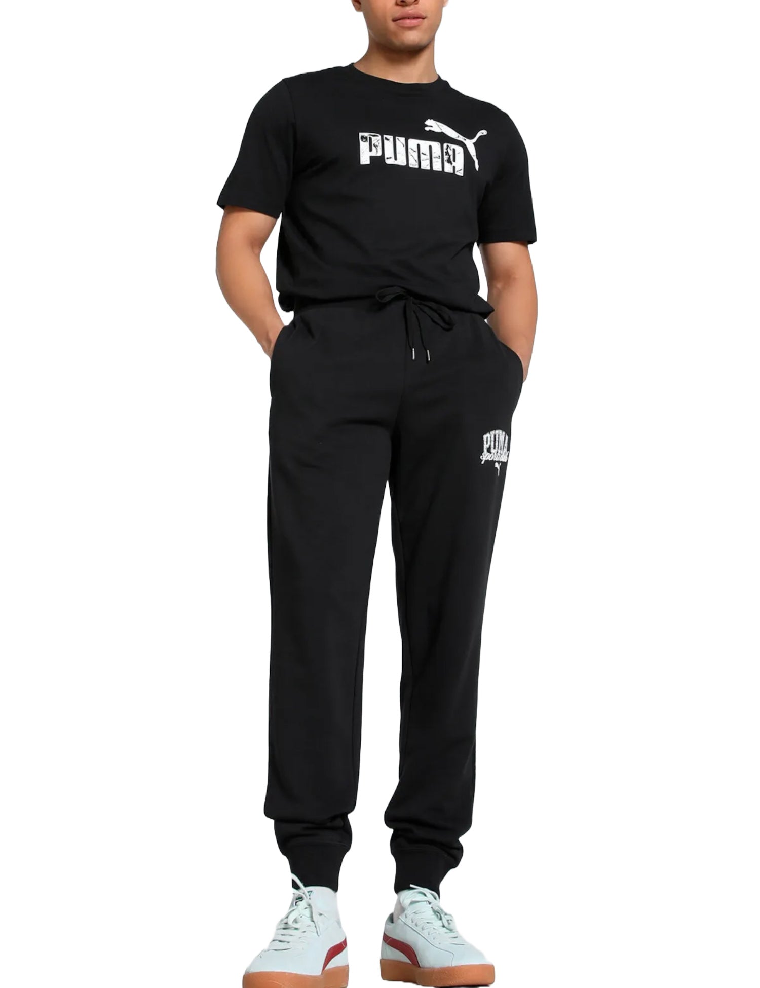 T-shirt Nero Puma