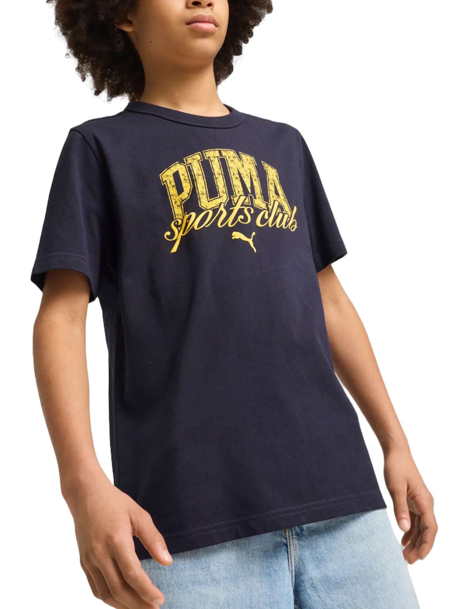 T-shirt Blu Puma