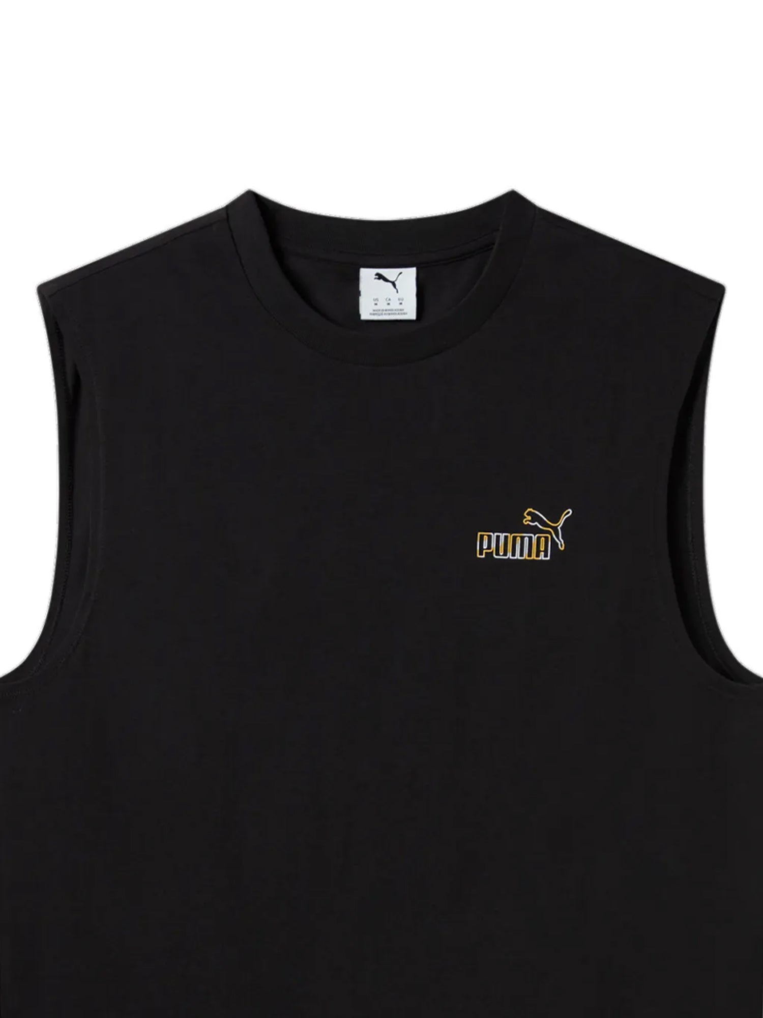 Top e canotte Nero Puma