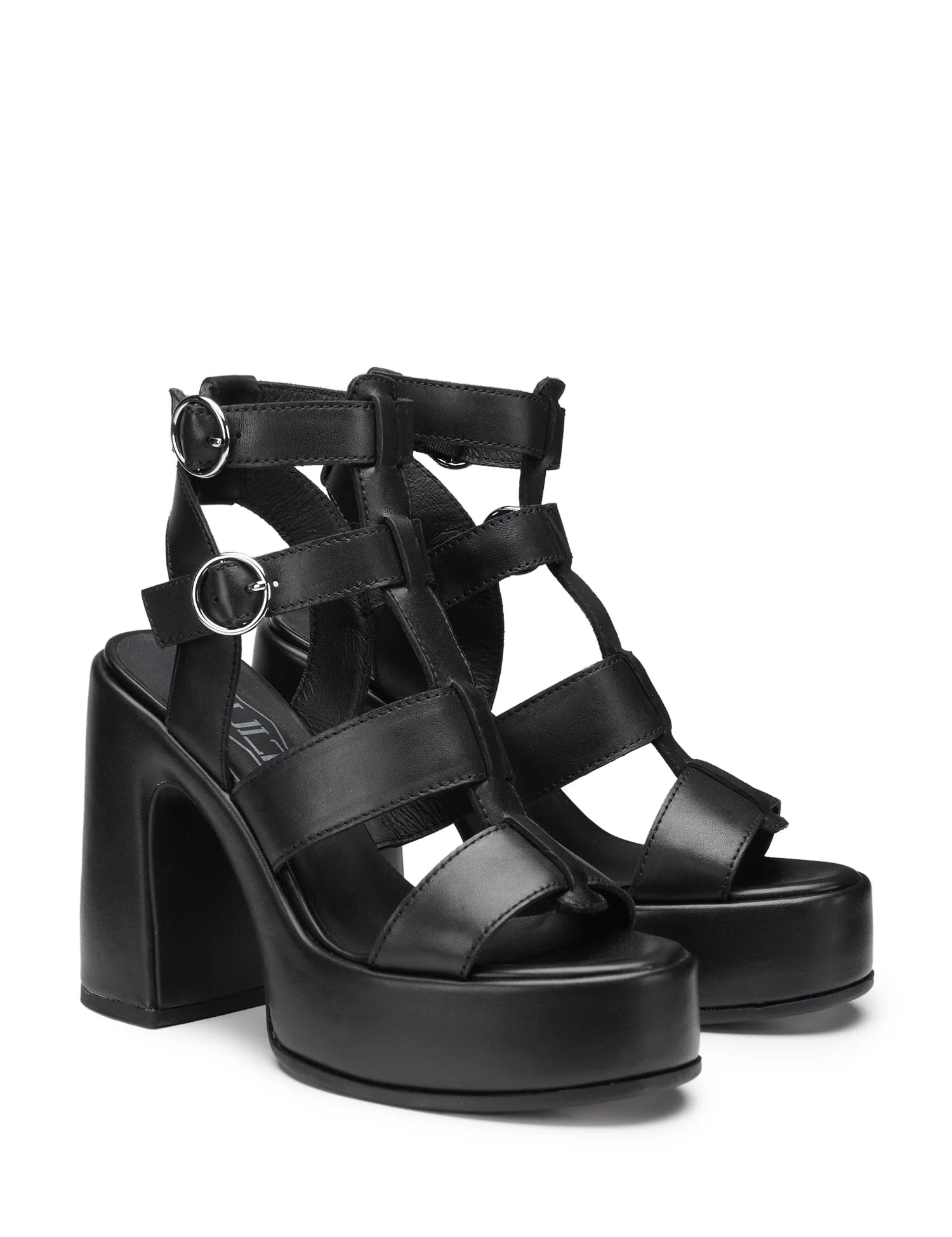 Sandali tacco Nero Cult