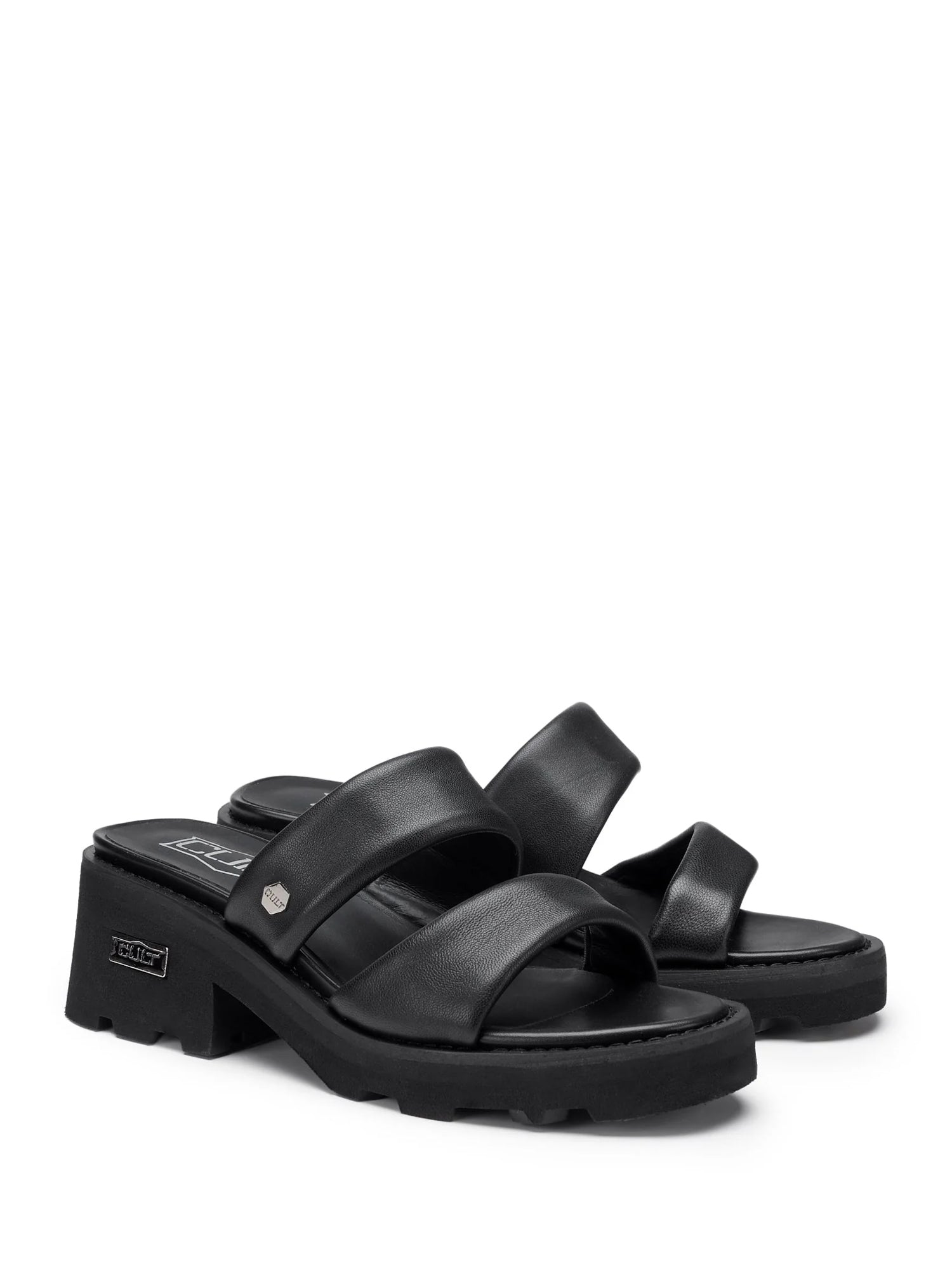 Sandali tacco Nero Cult