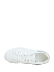 Sneakers Bianco Argentato Docksteps