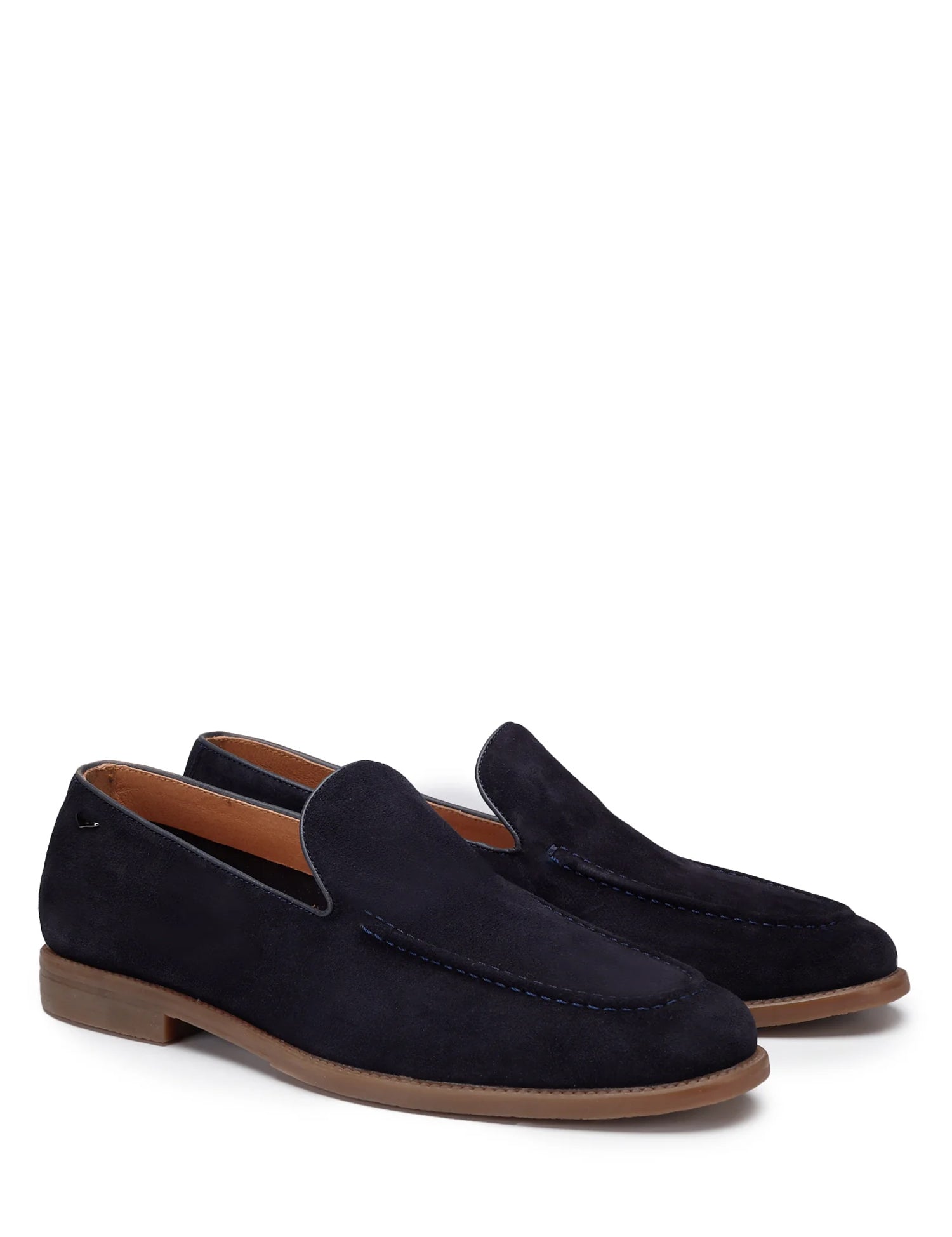 Mocassini Blu Scuro Alberto Guardiani