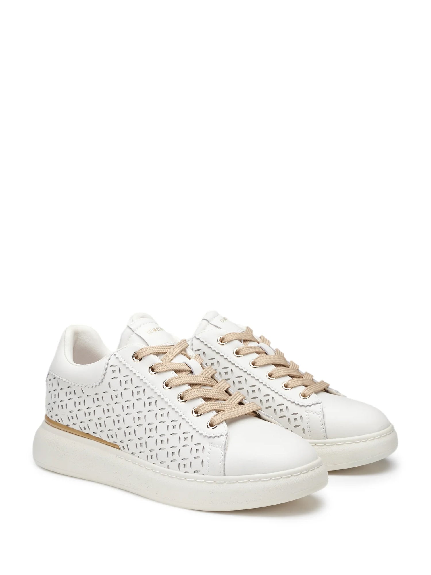 Sneakers Bianco Alberto Guardiani