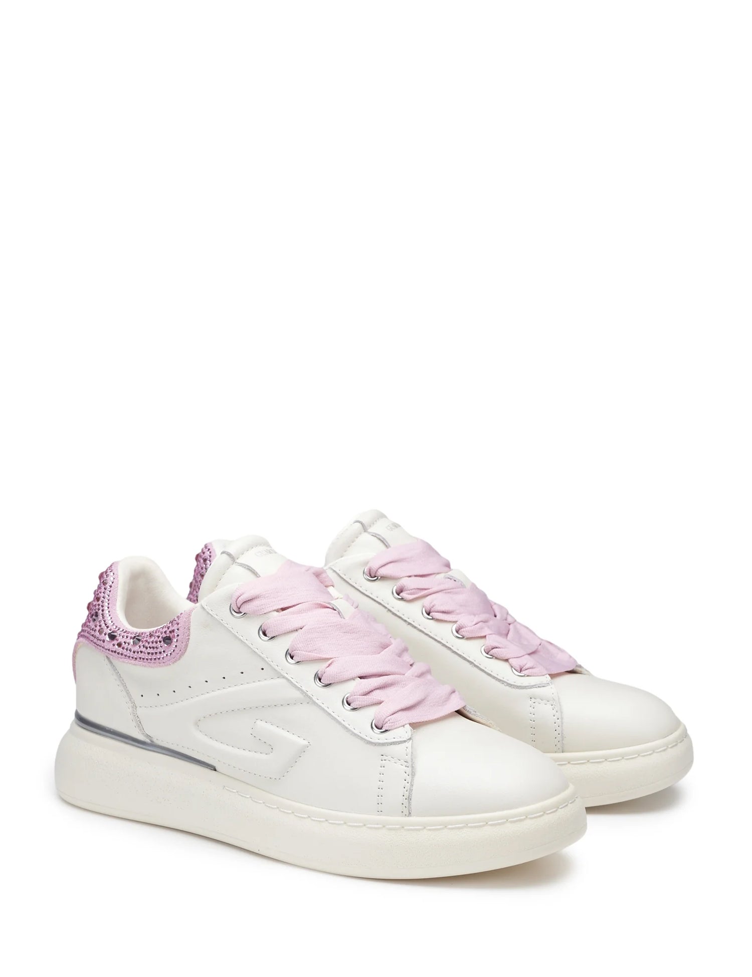 Sneakers Bianco Alberto Guardiani