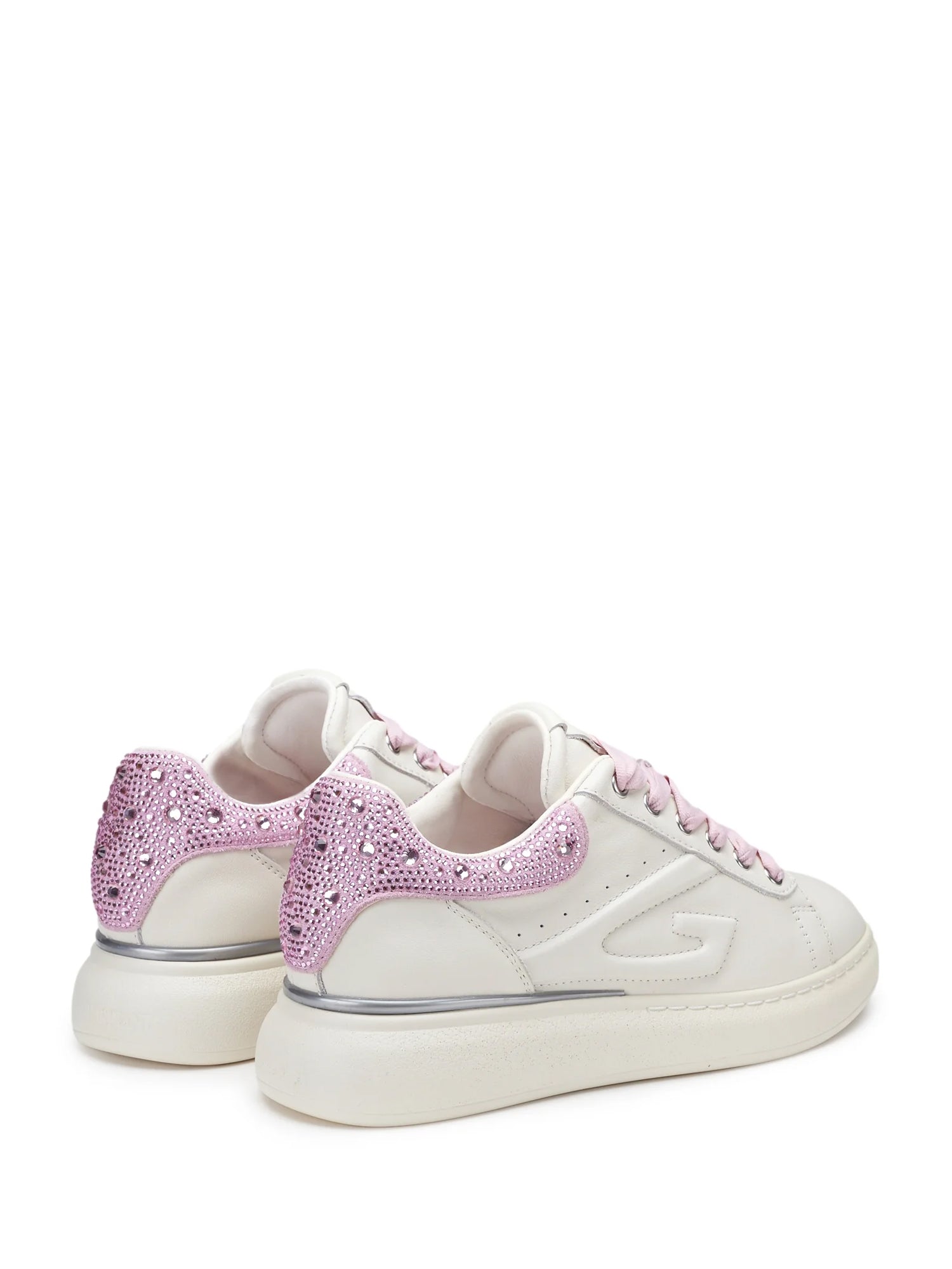 Sneakers Bianco Alberto Guardiani